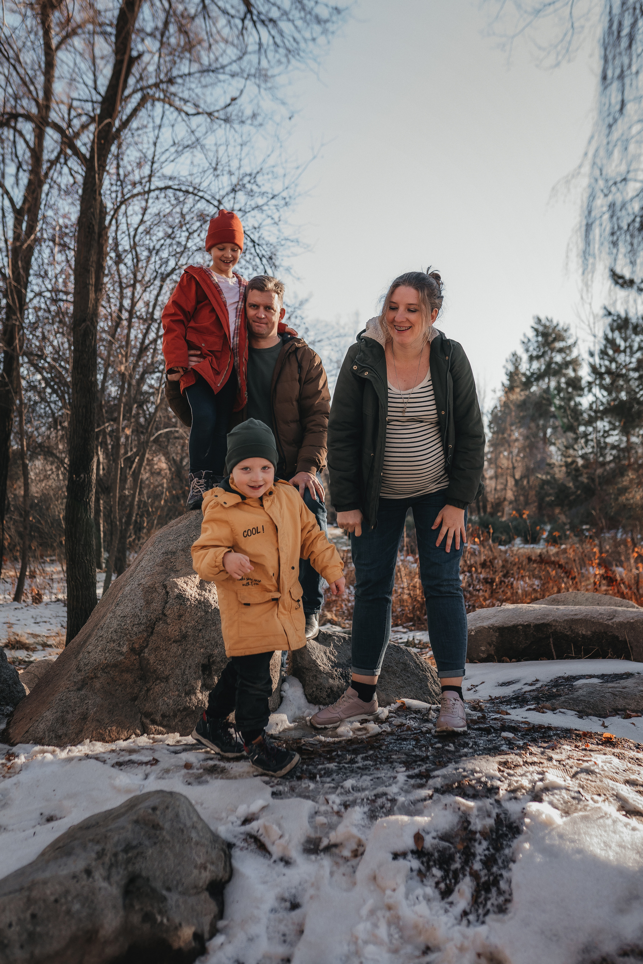 Осень в ботсаду. Семейный фотограф в Алматы Анжелика Али Номан