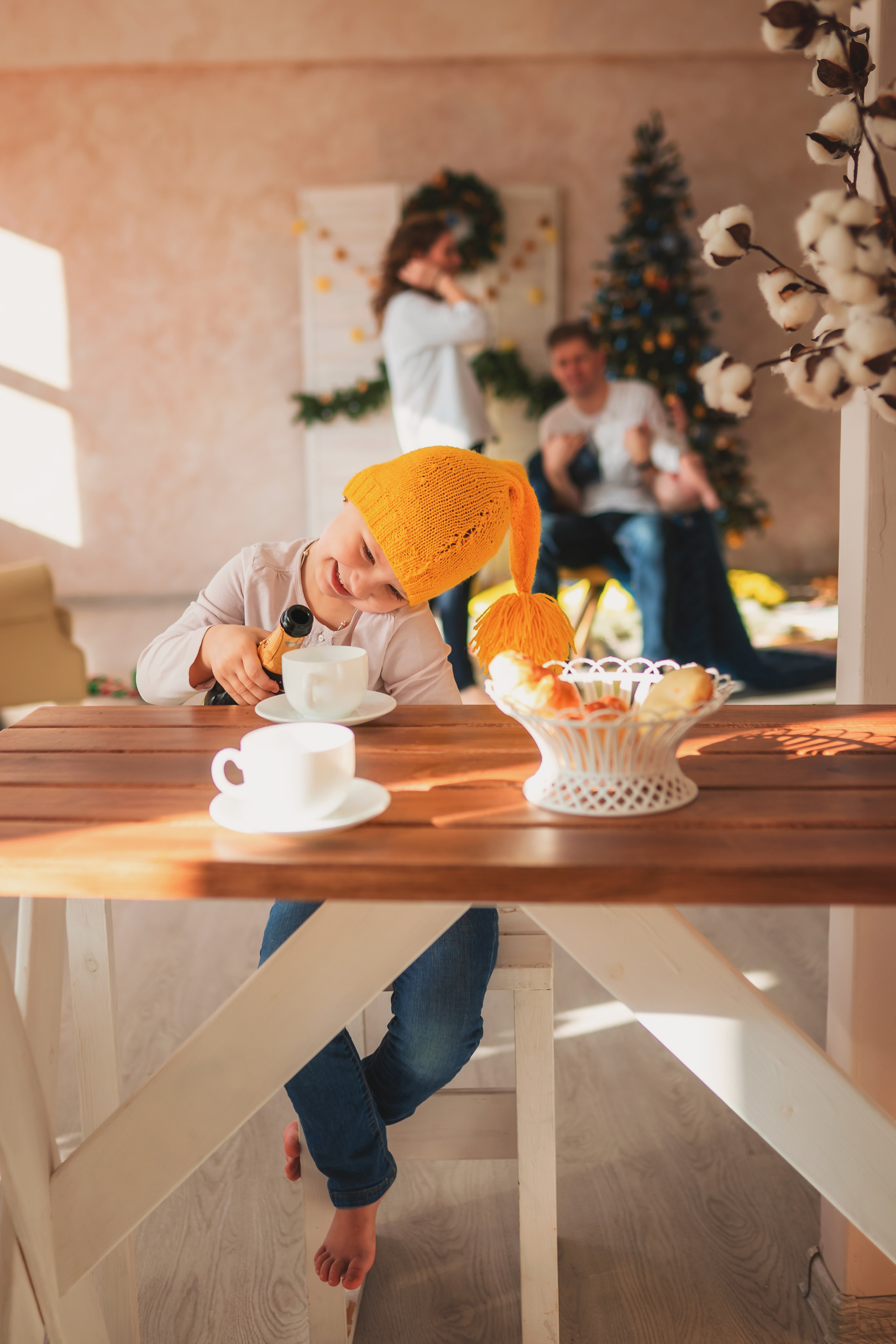 Миша, Настя, Полина и Леша. Семейный фотограф в Алматы Анжелика Али Номан