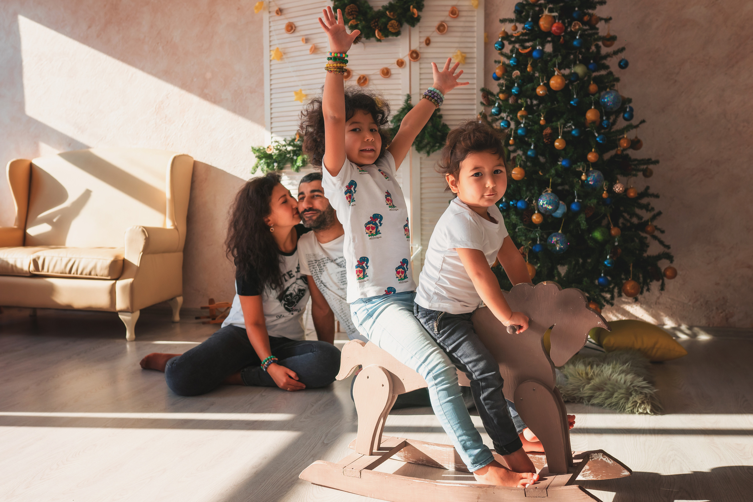 Умид, Малика, Сева, Муслим. Семейный фотограф в Алматы Анжелика Али Номан