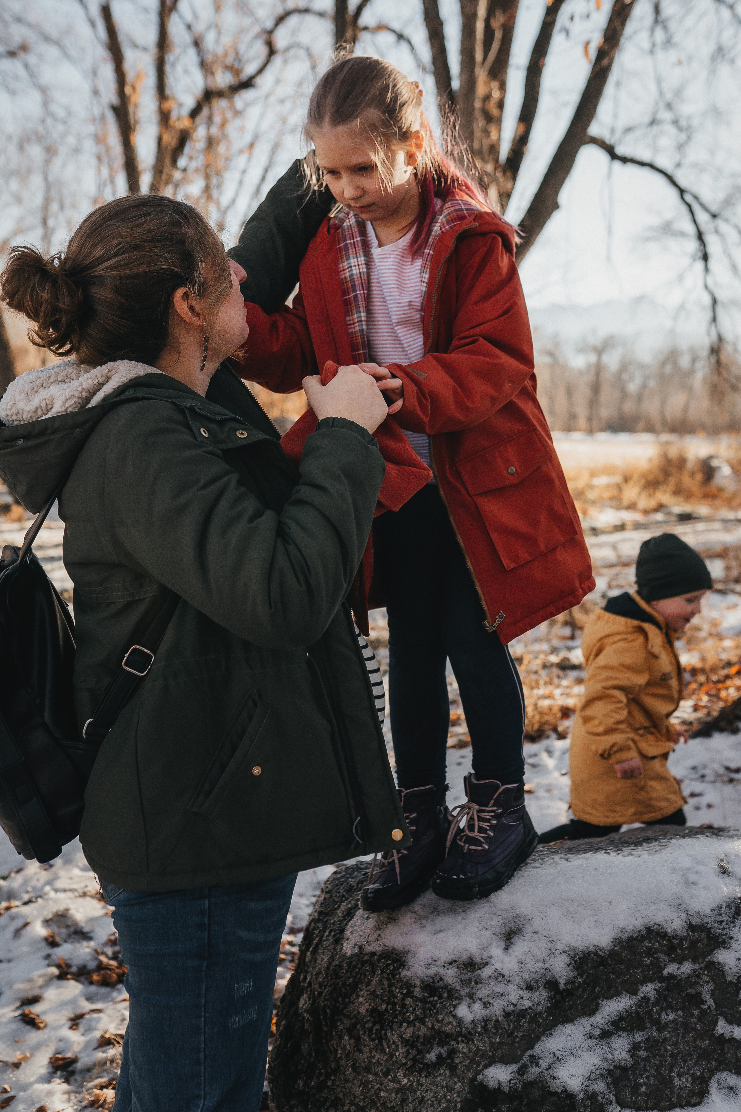 Осень в ботсаду. Семейный фотограф в Алматы Анжелика Али Номан