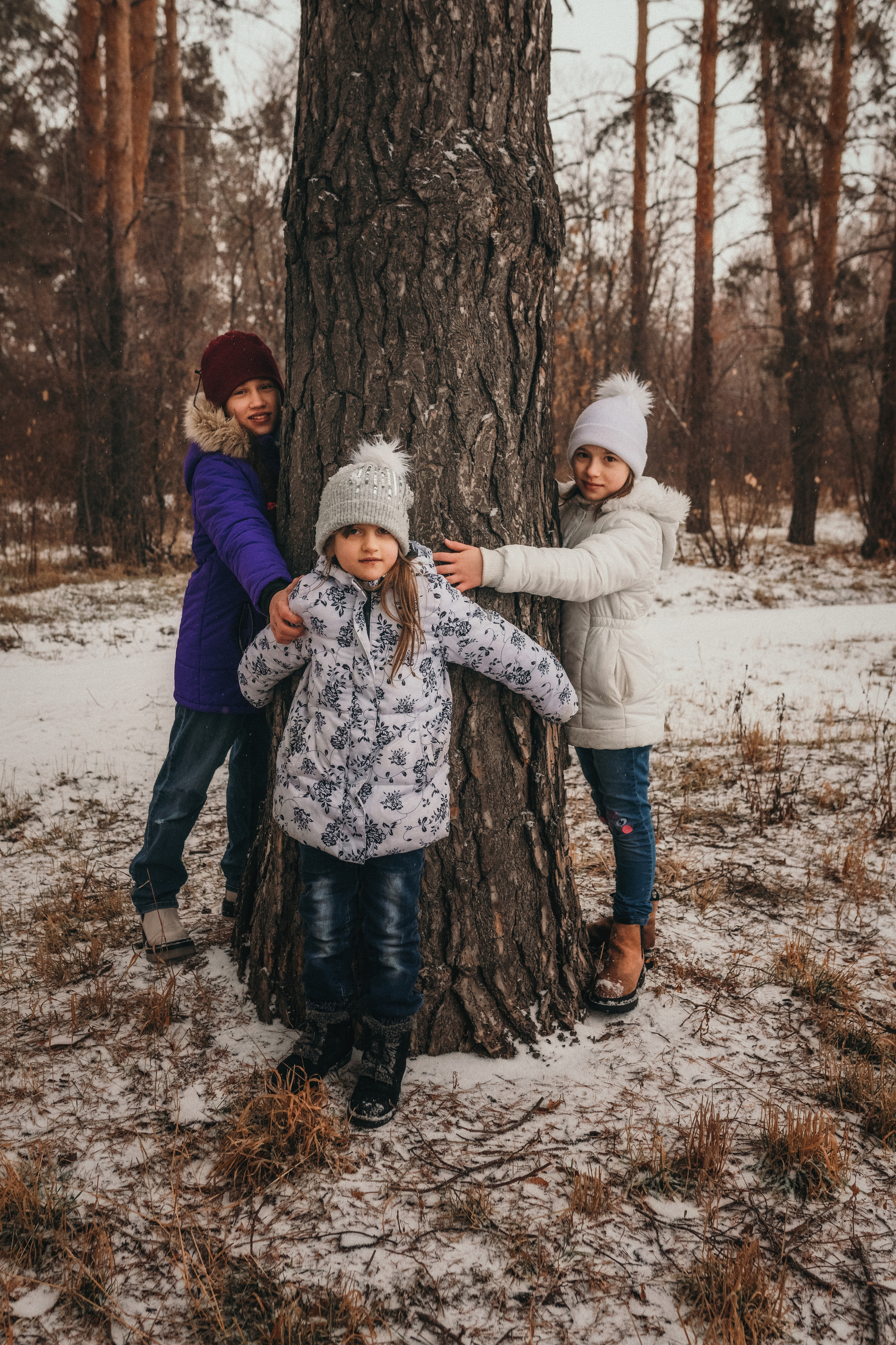 Борис, Оля и дети. Семейный фотограф в Алматы Анжелика Али Номан