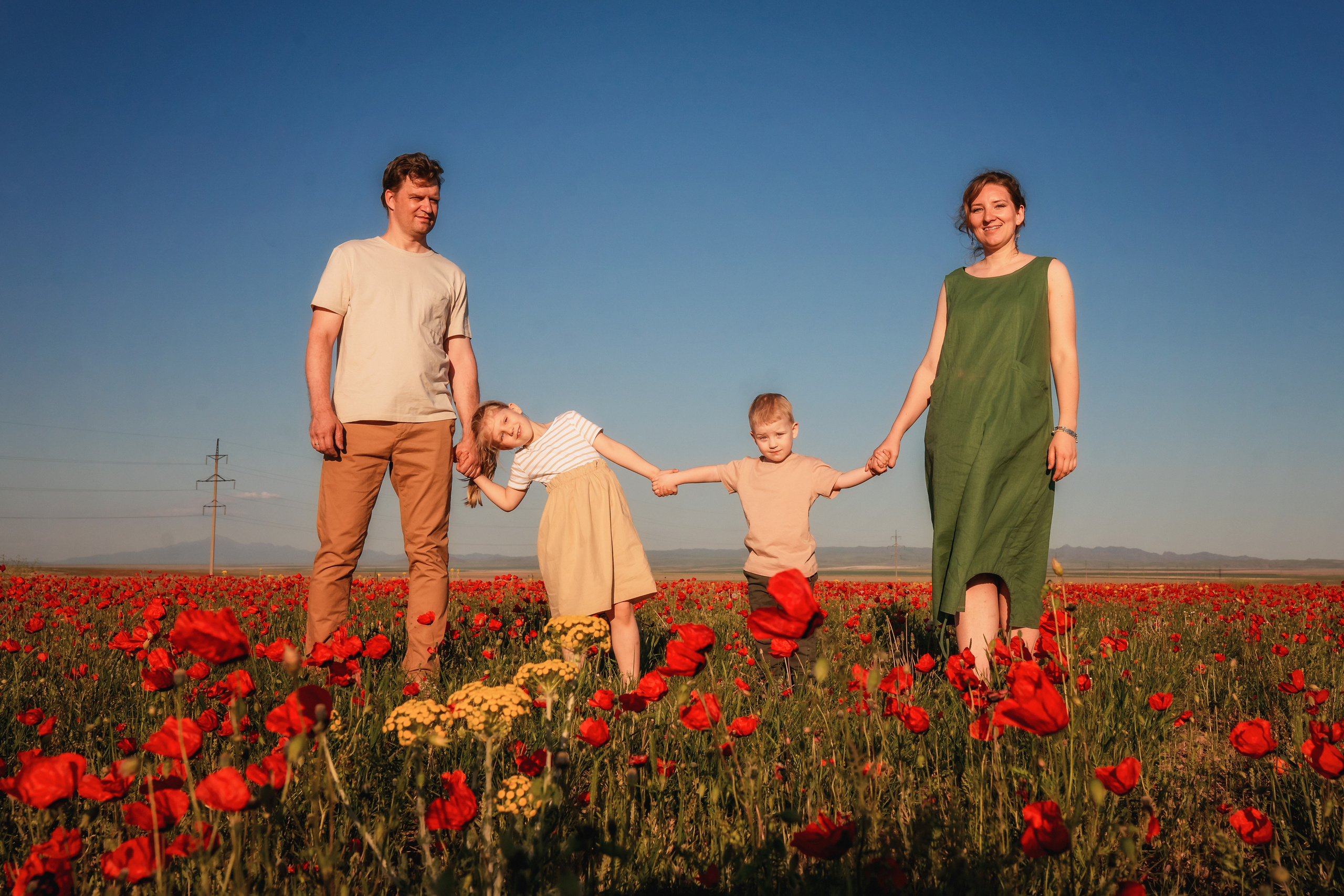 Маки. Семейный фотограф в Алматы Анжелика Али Номан