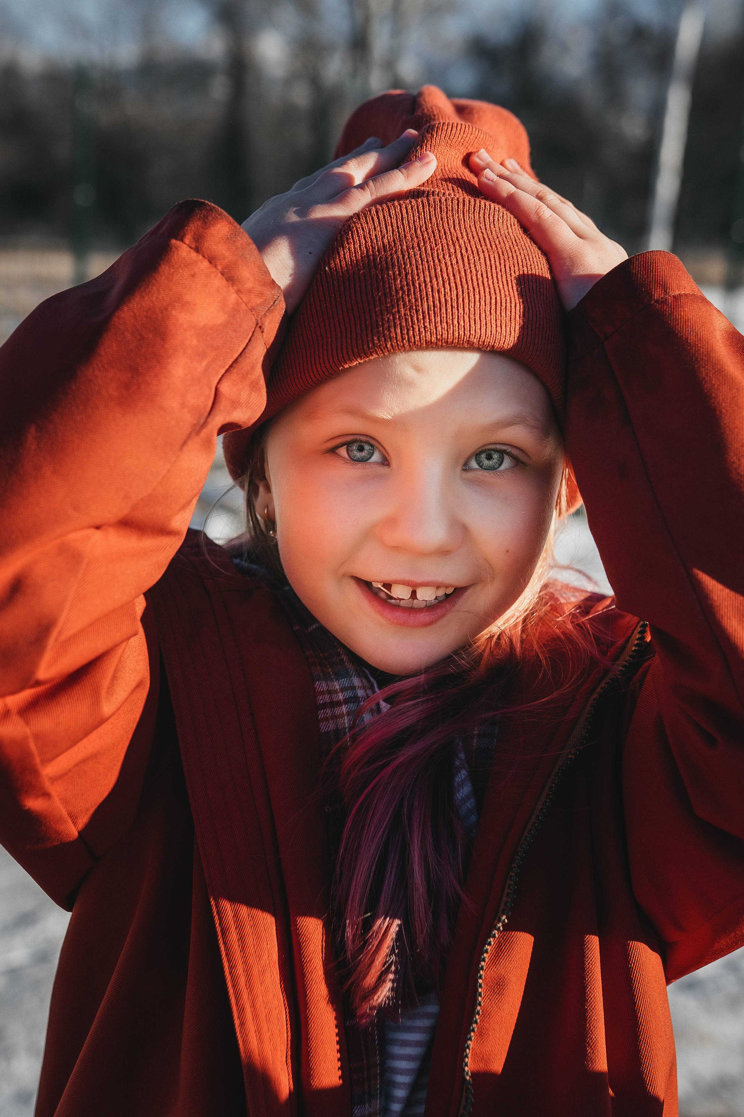 Осень в ботсаду. Семейный фотограф в Алматы Анжелика Али Номан