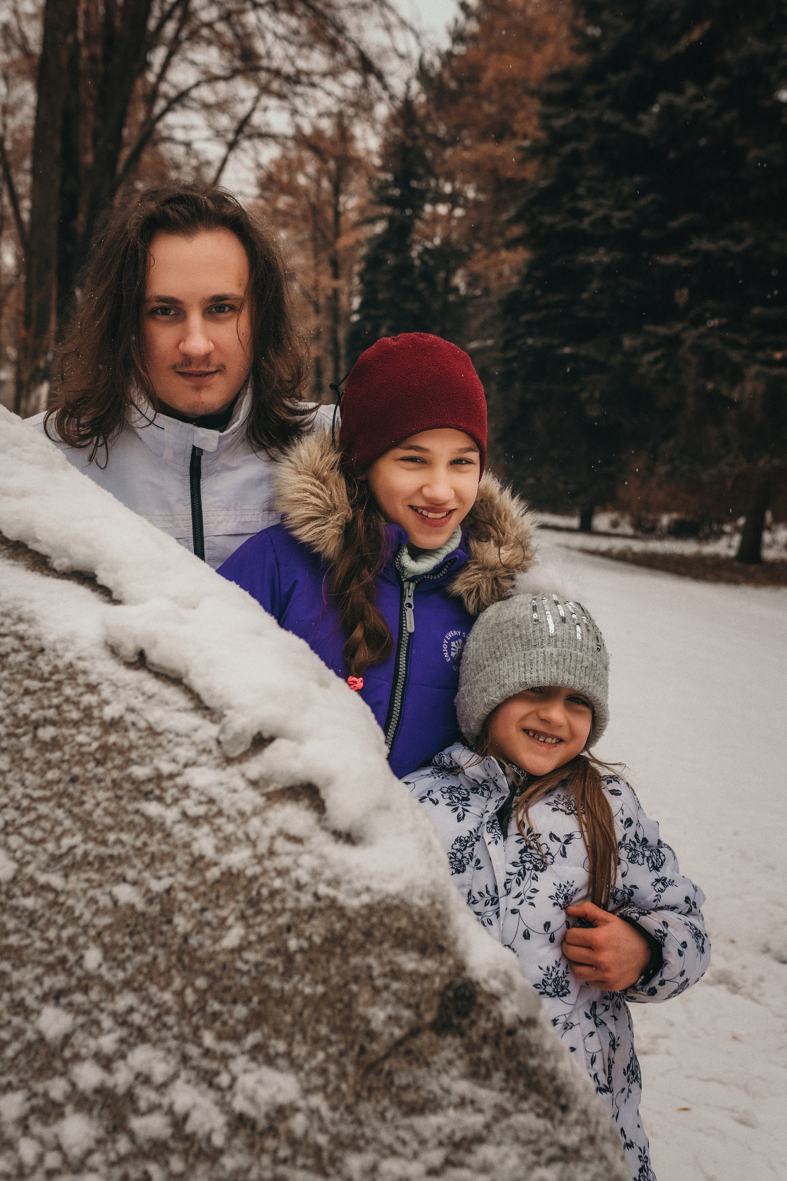 Борис, Оля и дети. Семейный фотограф в Алматы Анжелика Али Номан