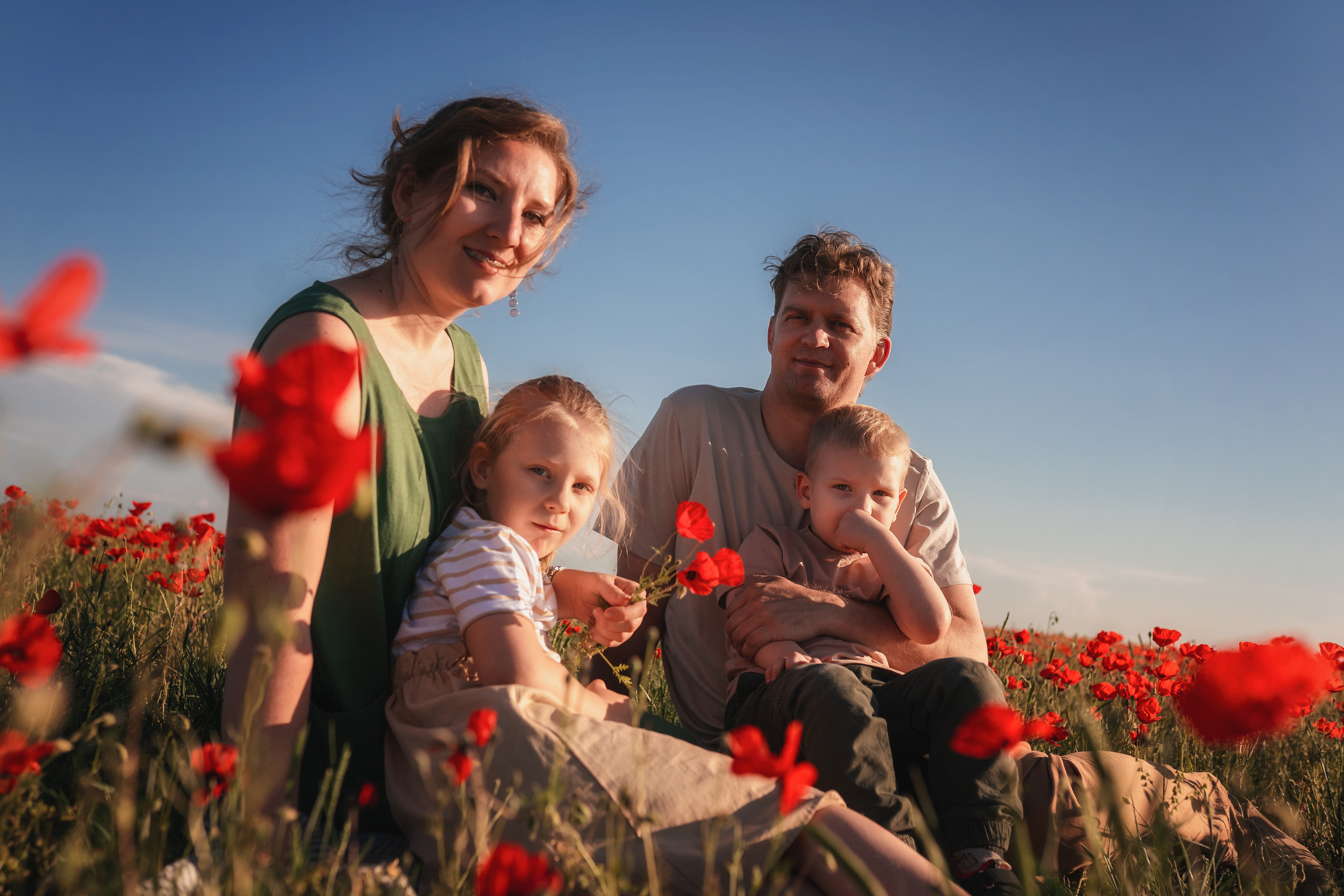 Маки. Семейный фотограф в Алматы Анжелика Али Номан