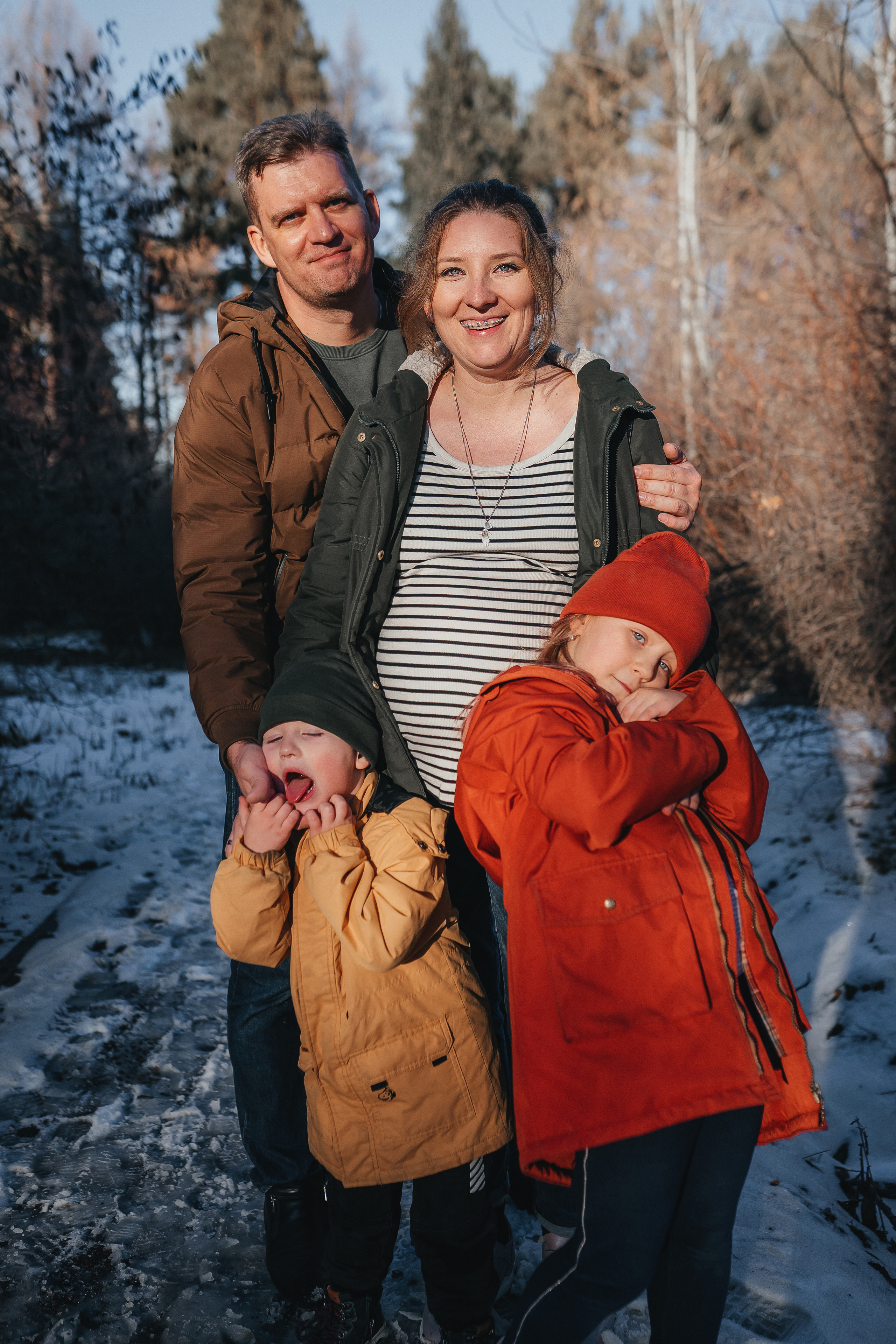 Осень в ботсаду. Семейный фотограф в Алматы Анжелика Али Номан