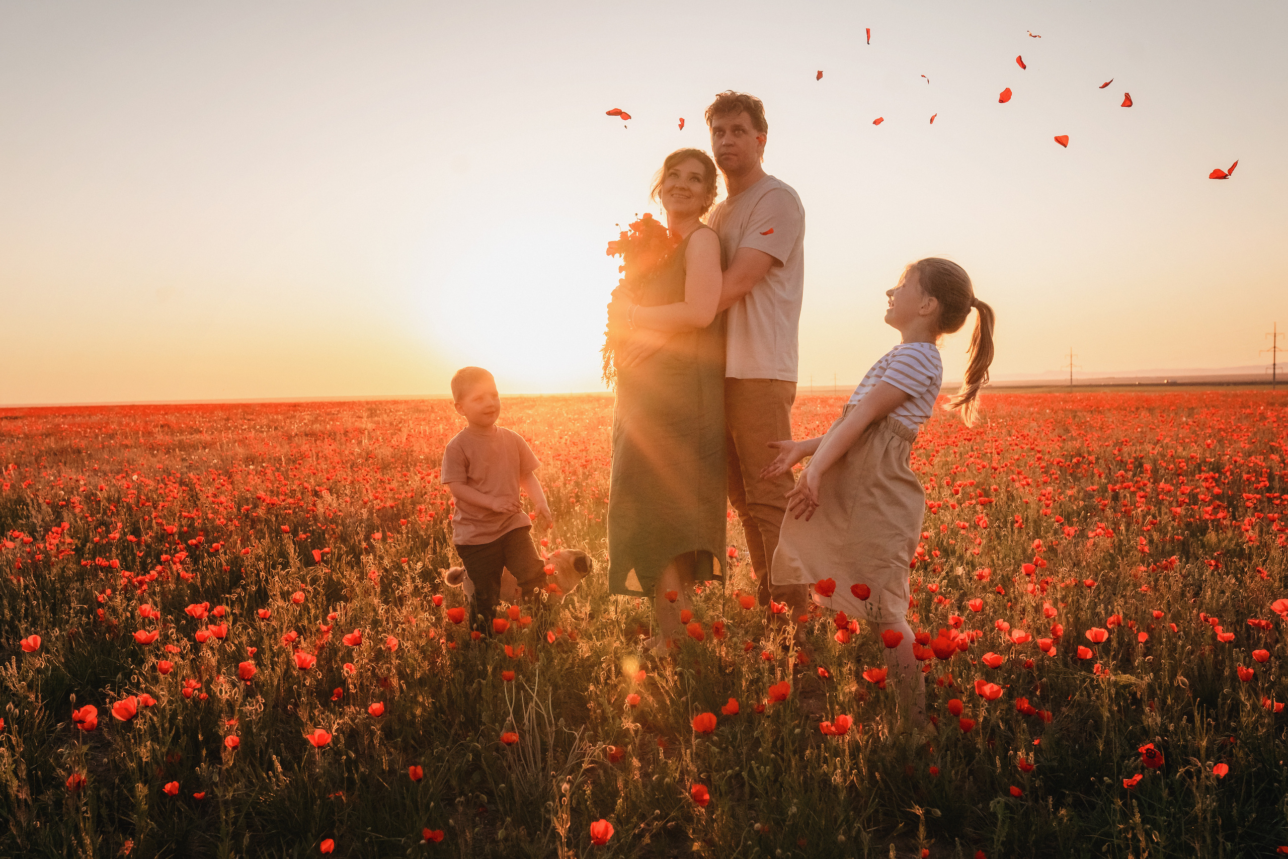Маки. Семейный фотограф в Алматы Анжелика Али Номан