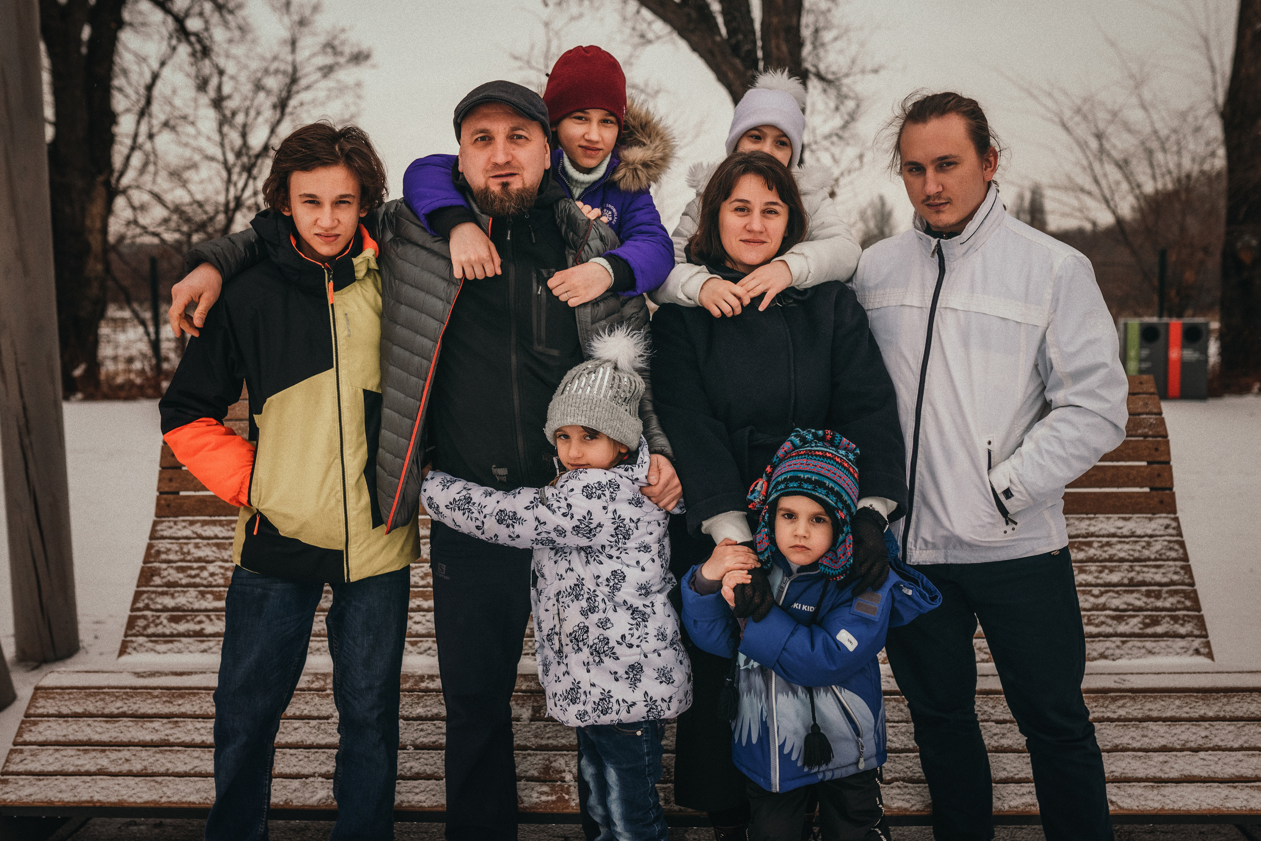 Борис, Оля и дети. Семейный фотограф в Алматы Анжелика Али Номан