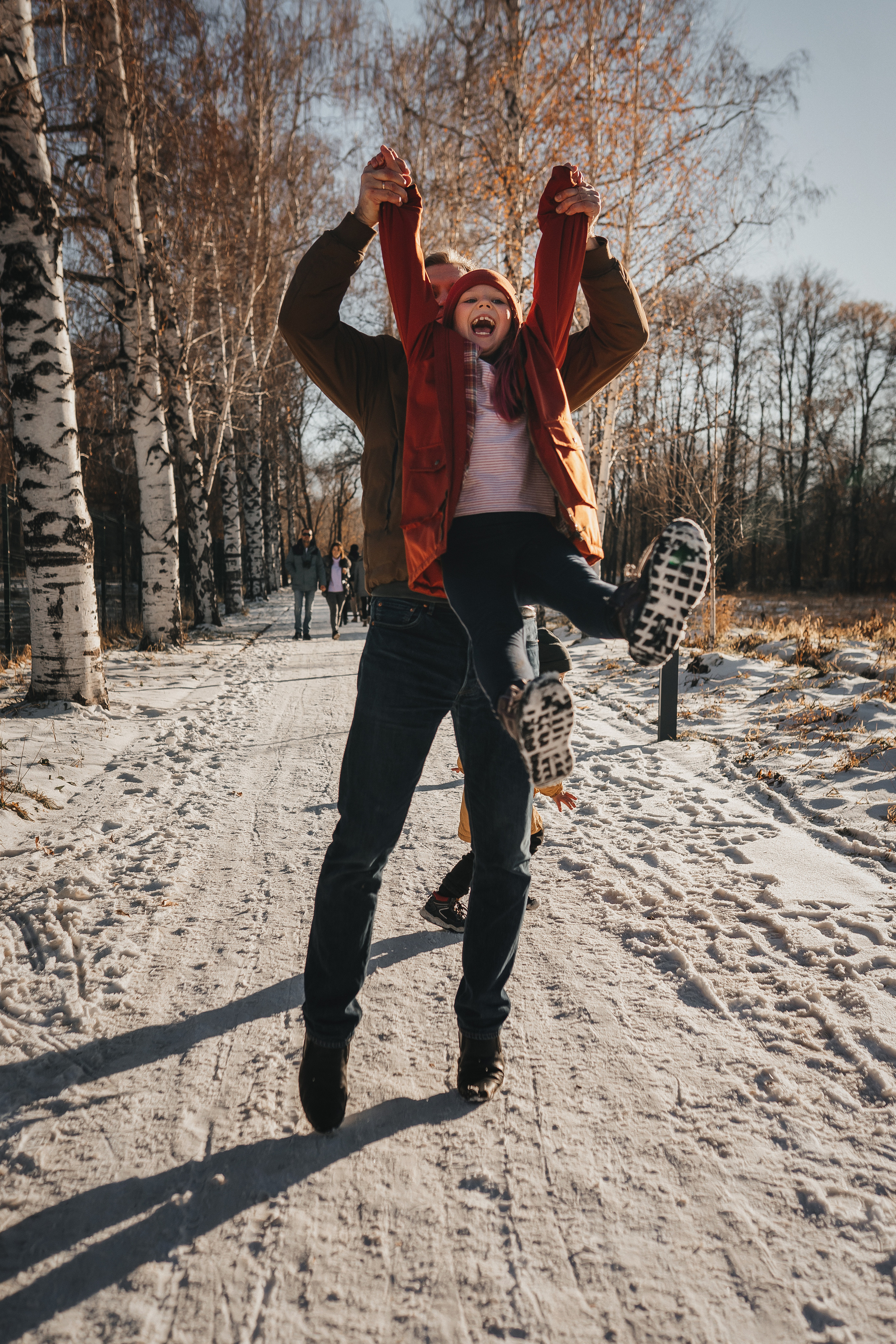 Осень в ботсаду. Семейный фотограф в Алматы Анжелика Али Номан
