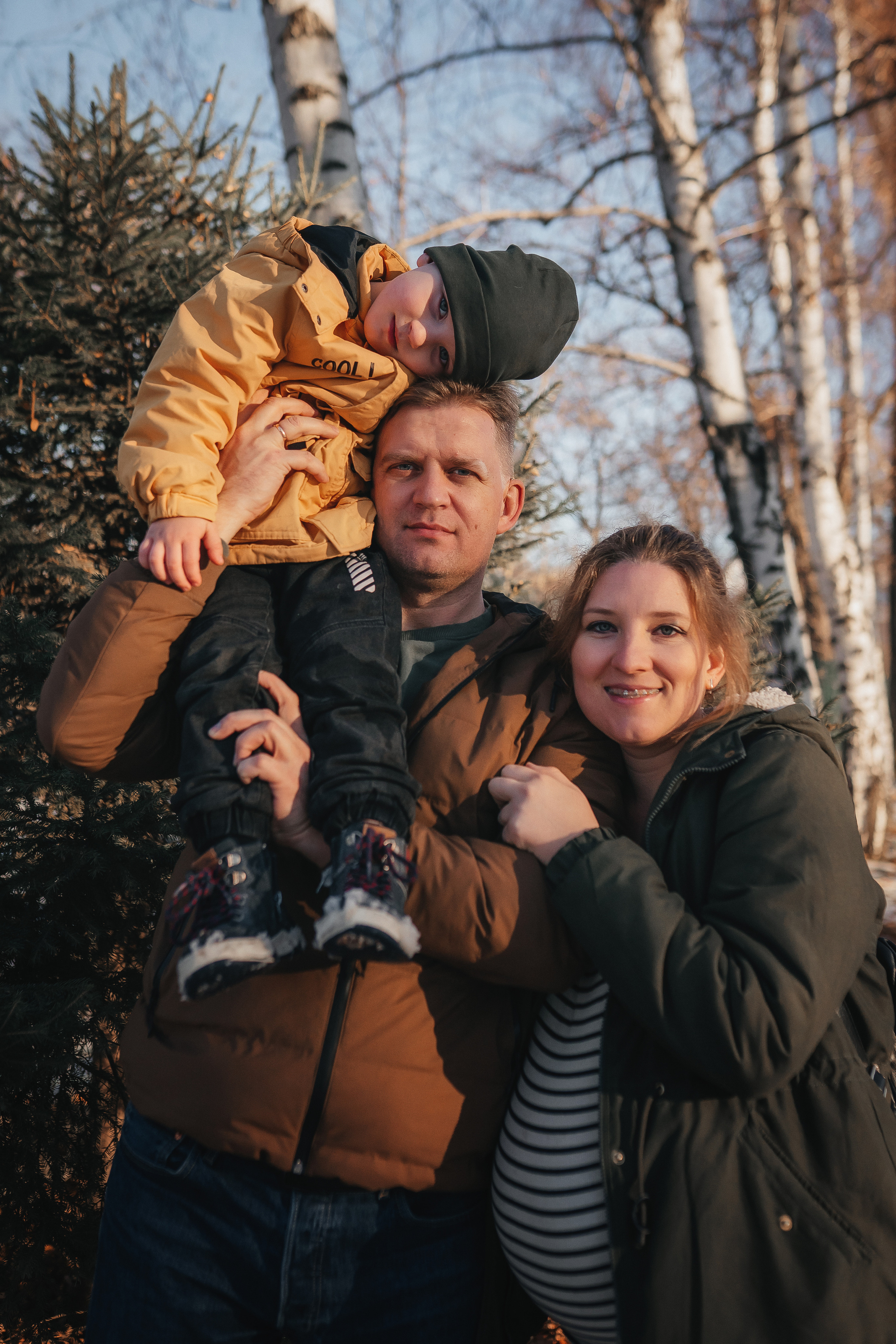 Осень в ботсаду. Семейный фотограф в Алматы Анжелика Али Номан