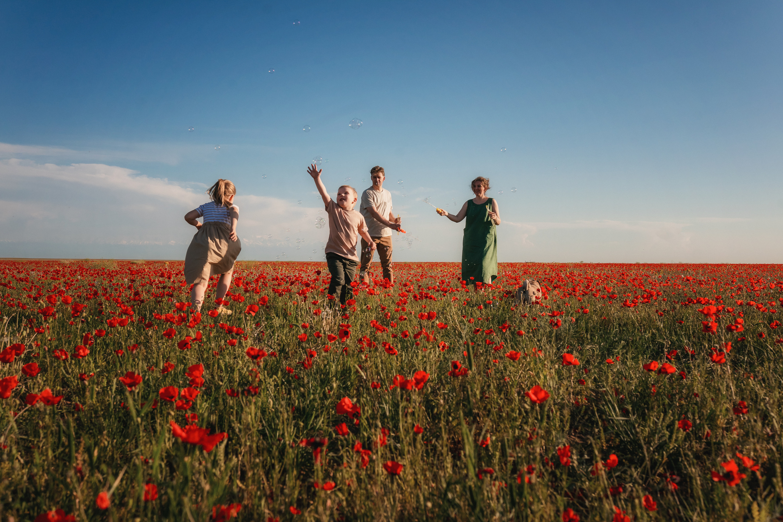 Маки. Семейный фотограф в Алматы Анжелика Али Номан
