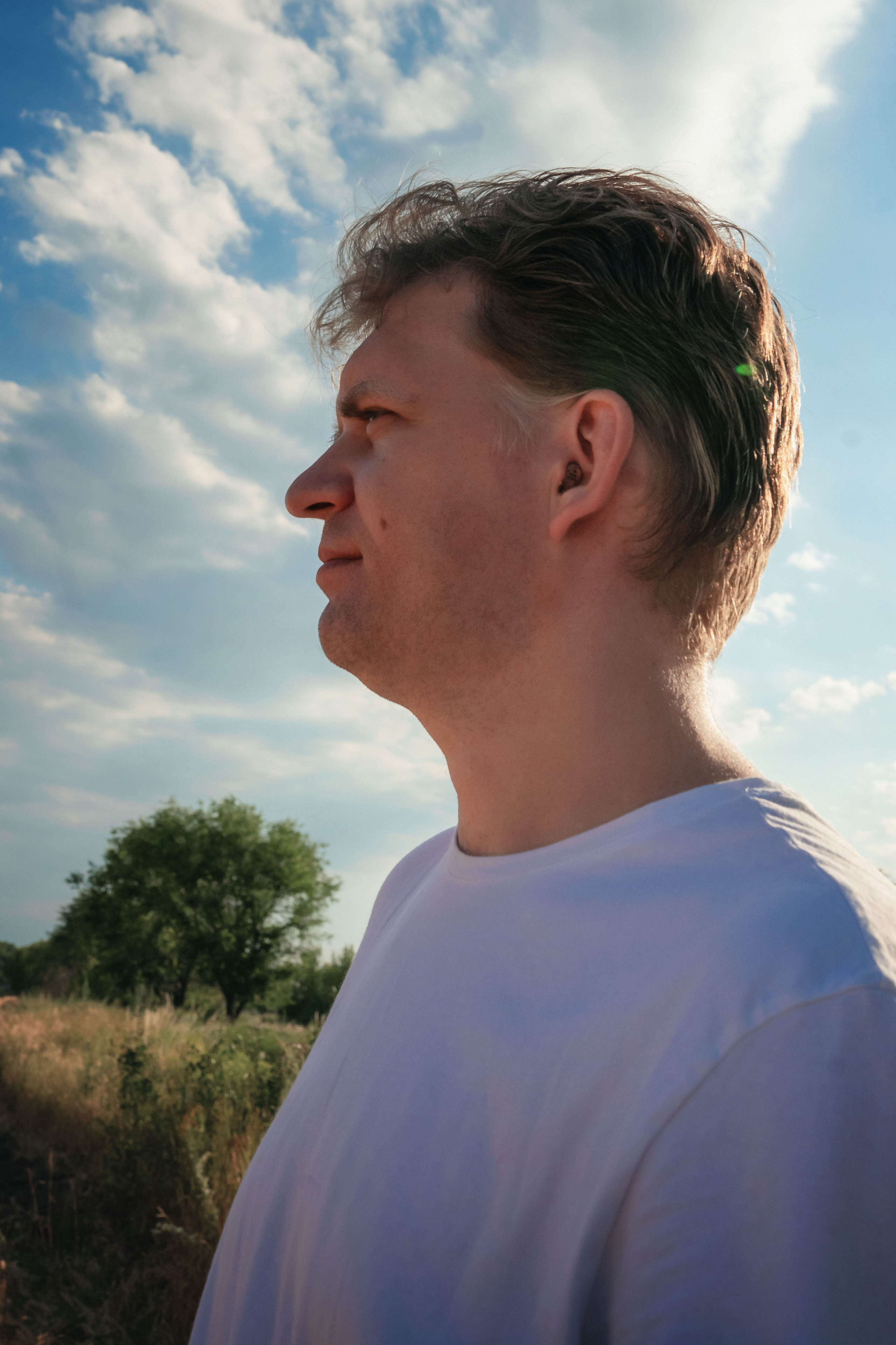 Миша, Настя, Полина и Леша в поле. Семейный фотограф в Алматы Анжелика Али Номан