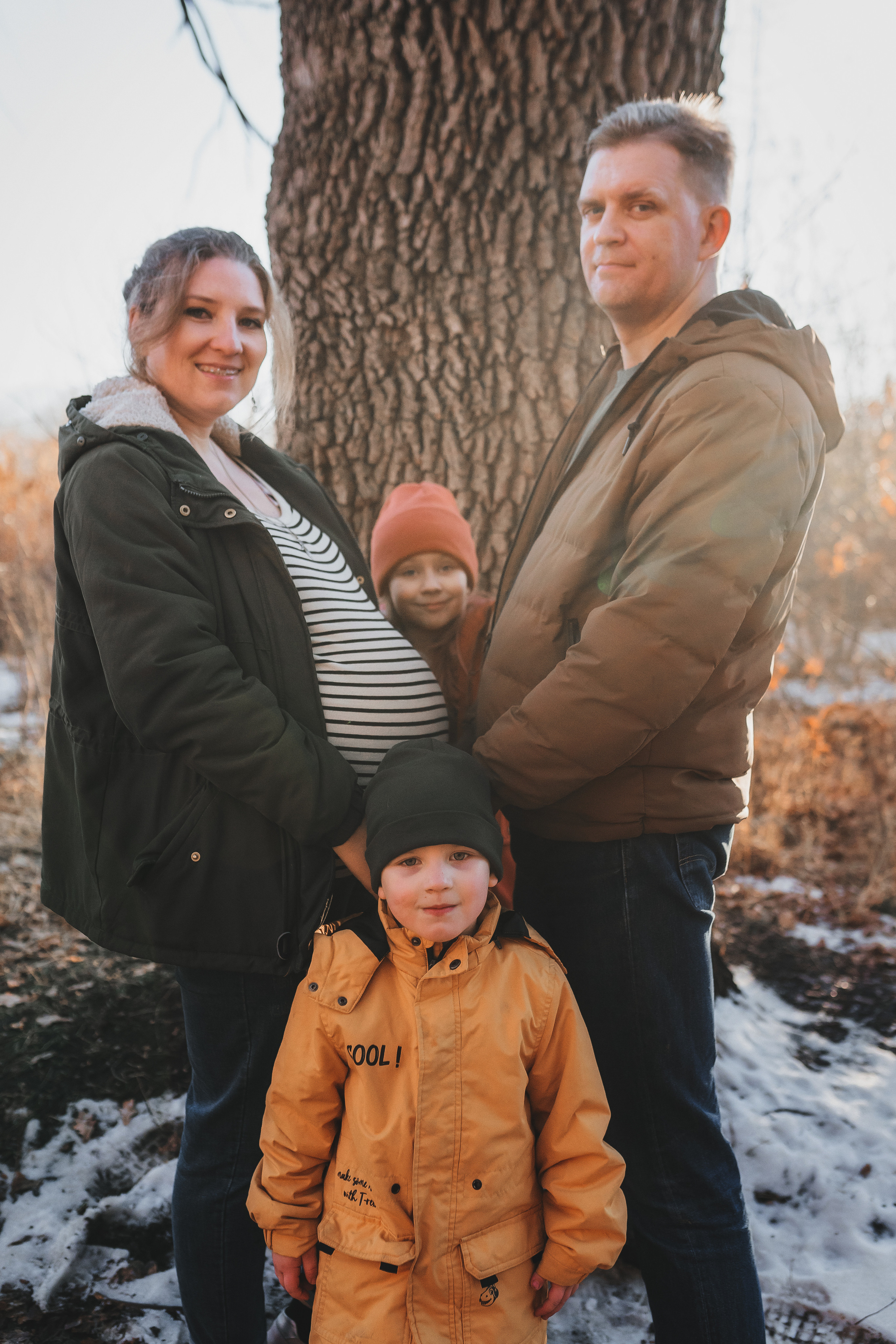 Осень в ботсаду. Семейный фотограф в Алматы Анжелика Али Номан