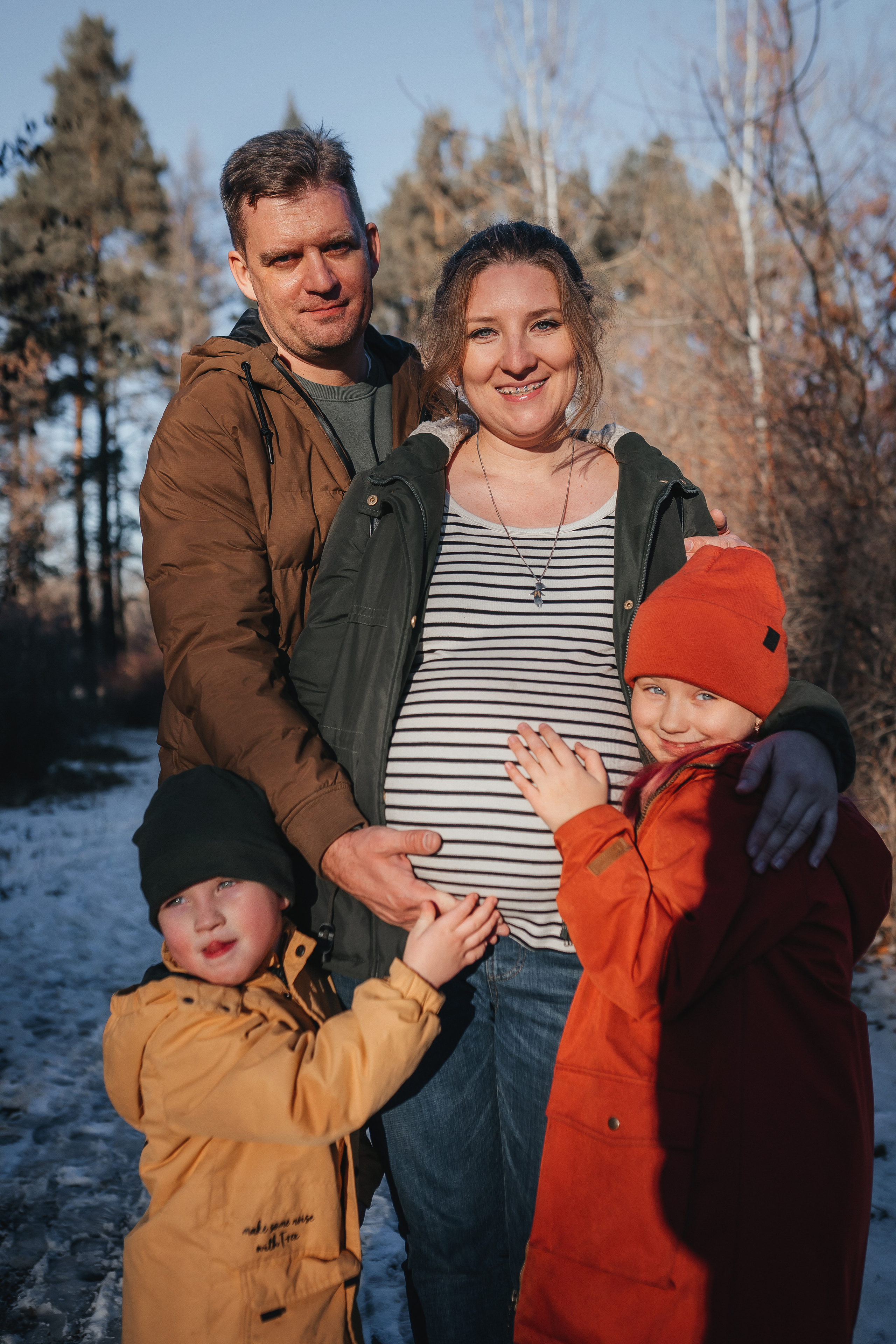 Осень в ботсаду. Семейный фотограф в Алматы Анжелика Али Номан