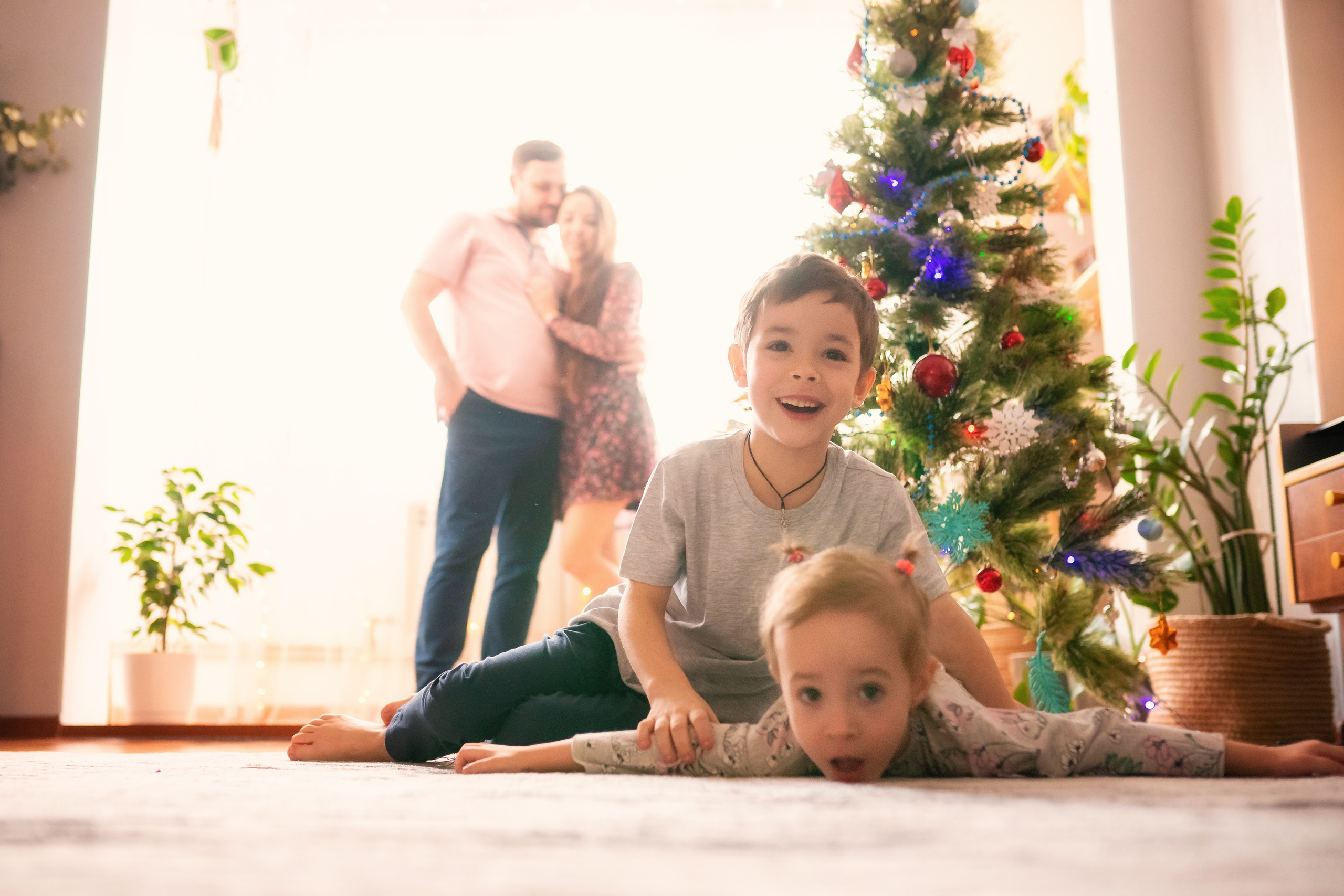 Егор, Руслана, Глеб, Мария. Семейный фотограф в Алматы Анжелика Али Номан