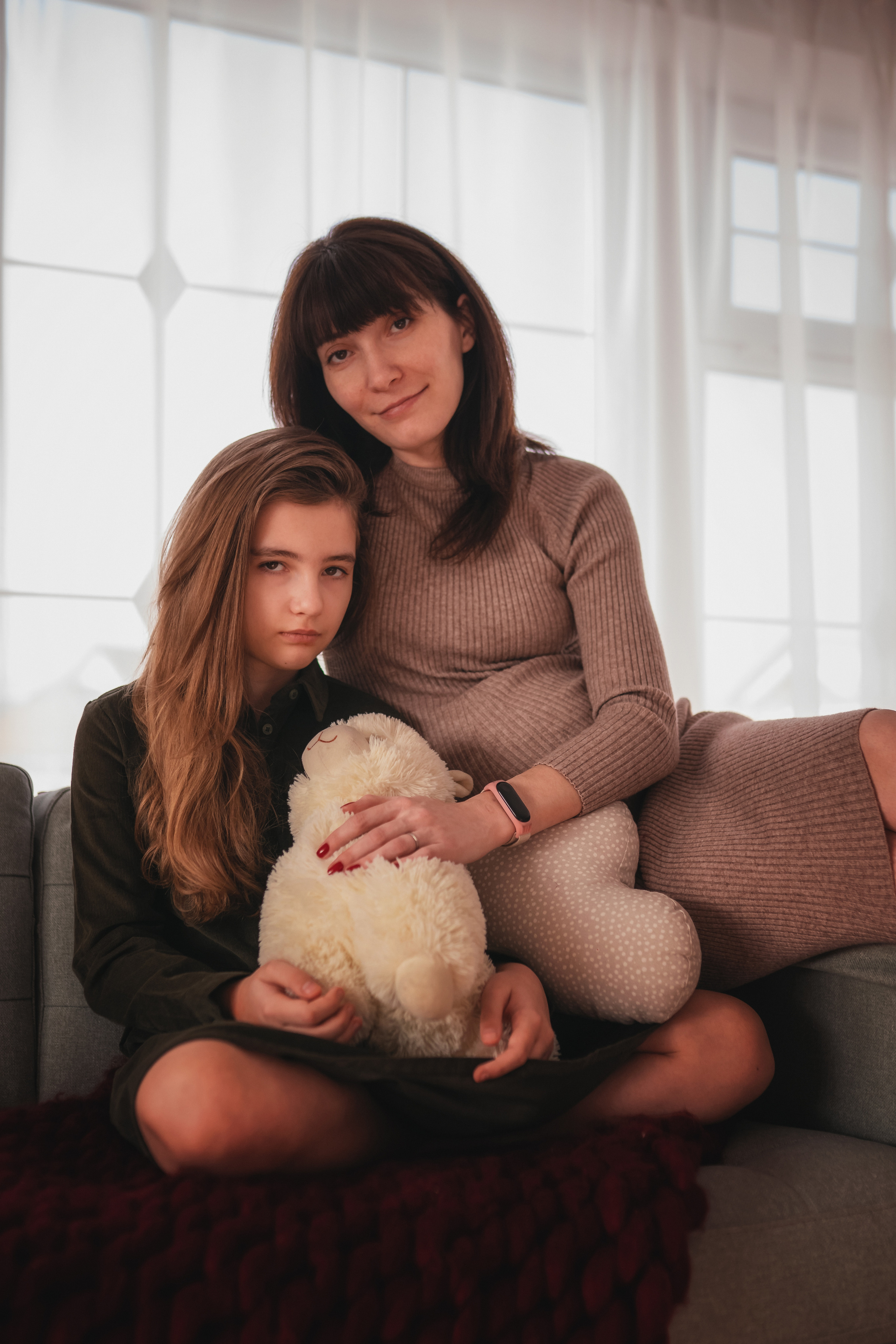 Аня и Катя. Семейный фотограф в Алматы Анжелика Али Номан