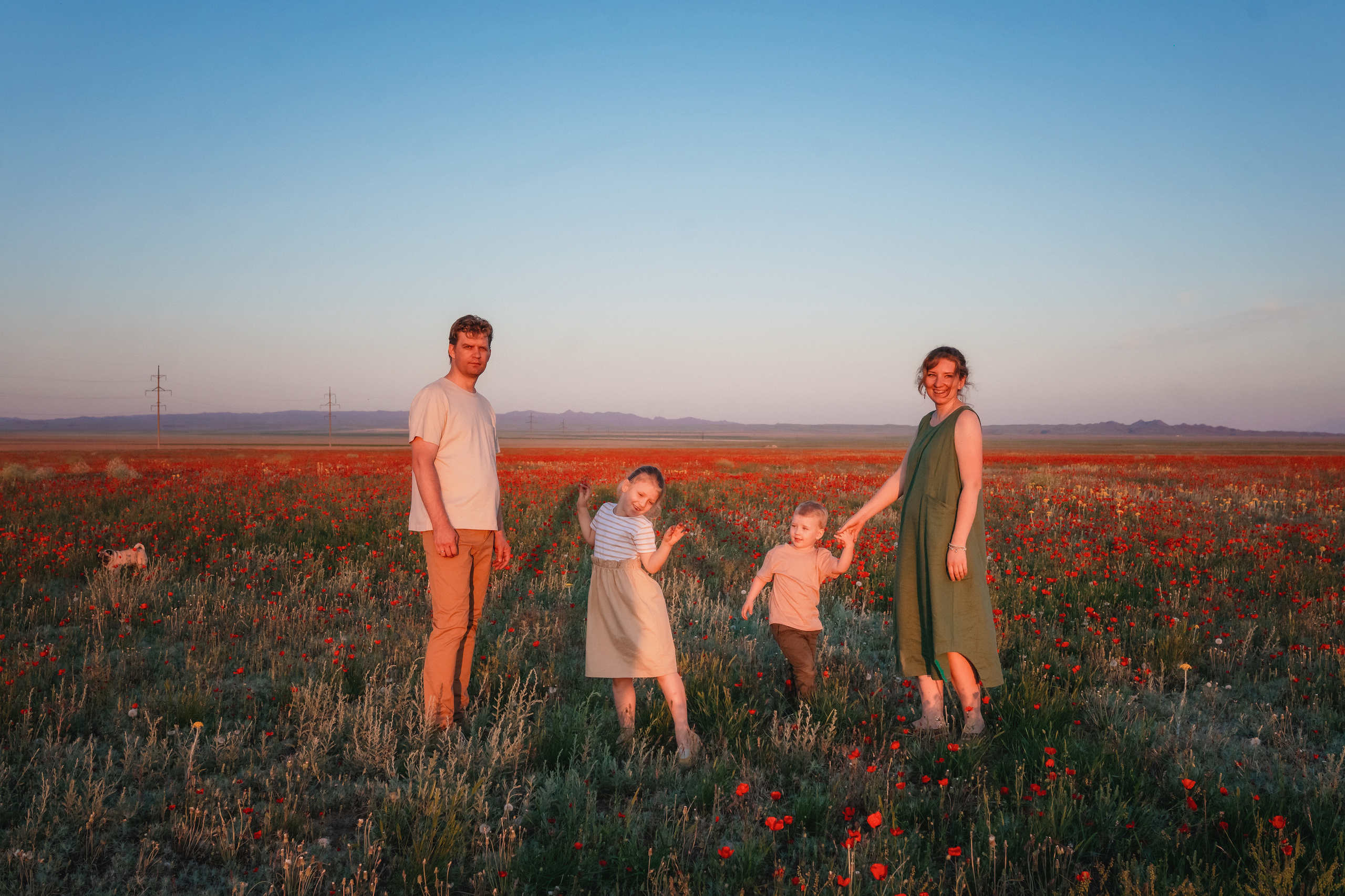 Маки. Семейный фотограф в Алматы Анжелика Али Номан