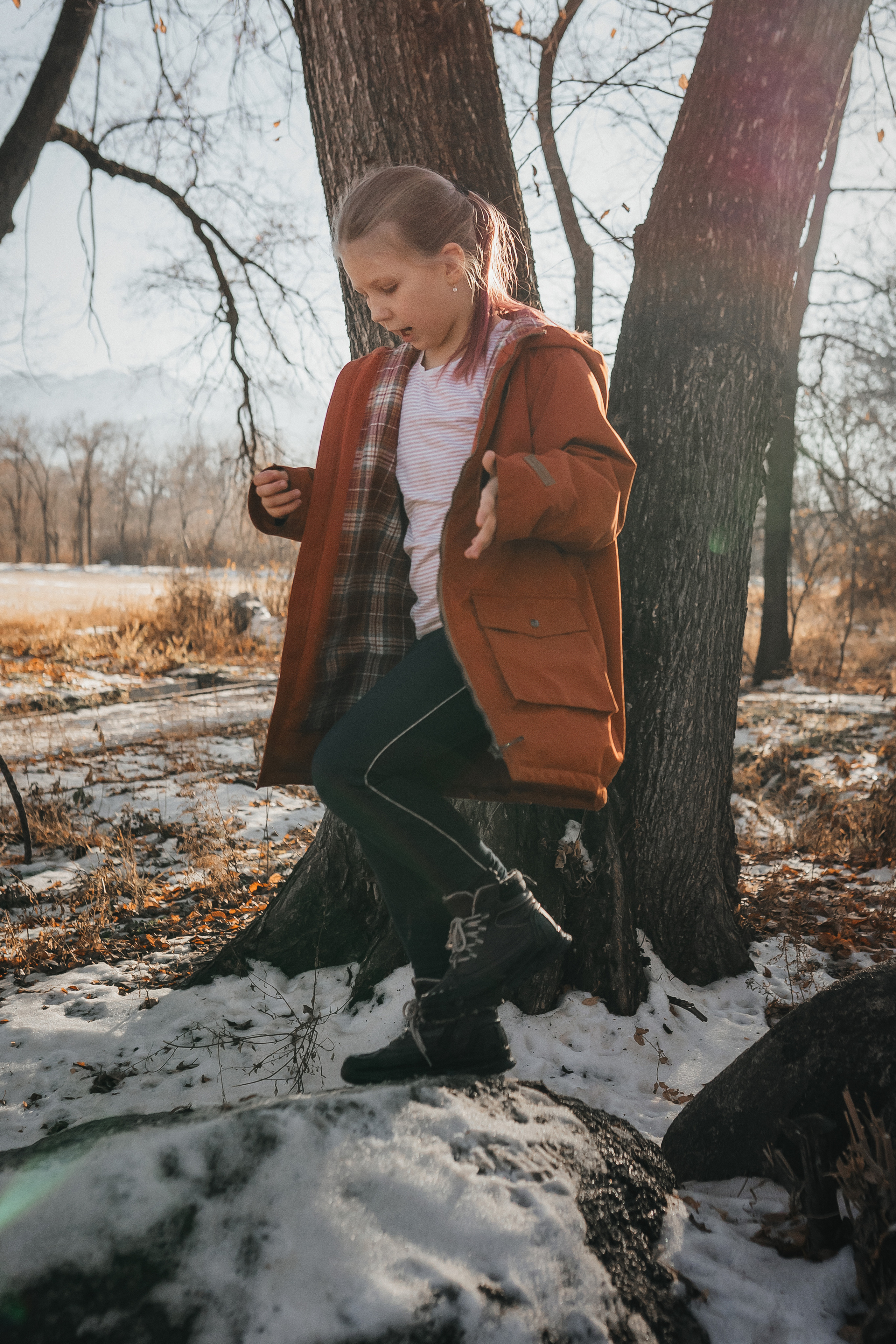 Осень в ботсаду. Семейный фотограф в Алматы Анжелика Али Номан