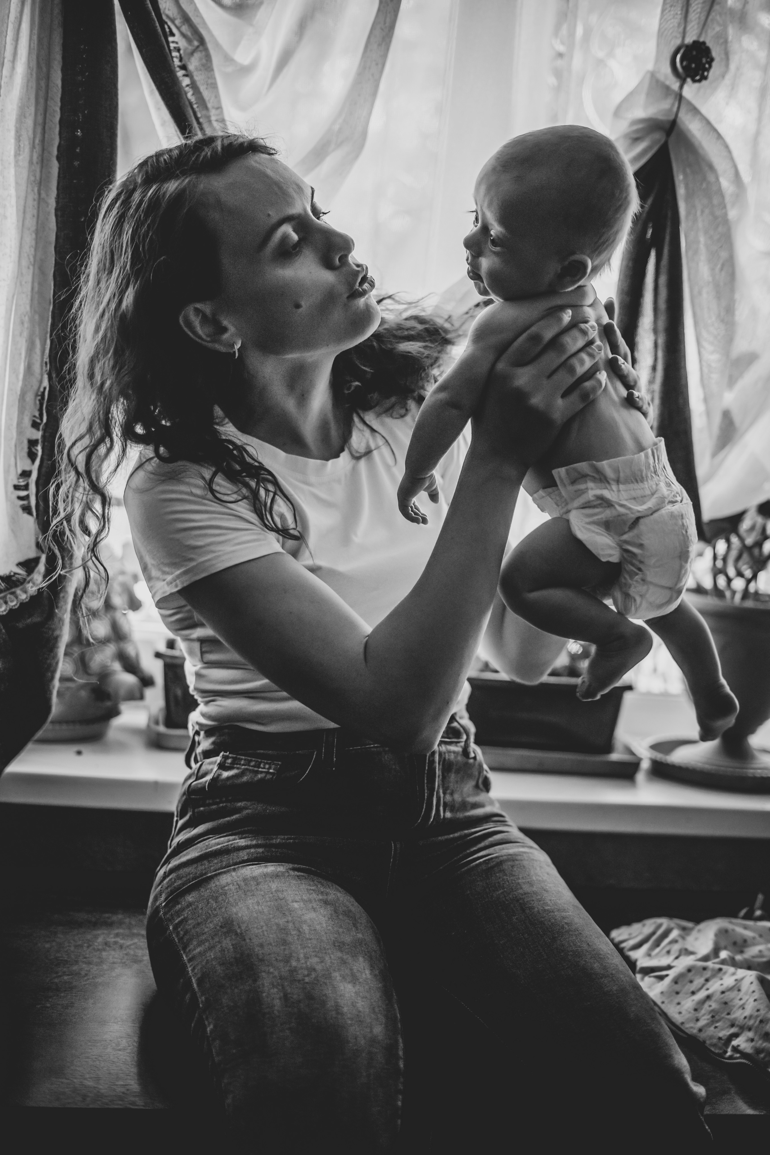 Марина и близнецы. Семейный фотограф в Алматы Анжелика Али Номан