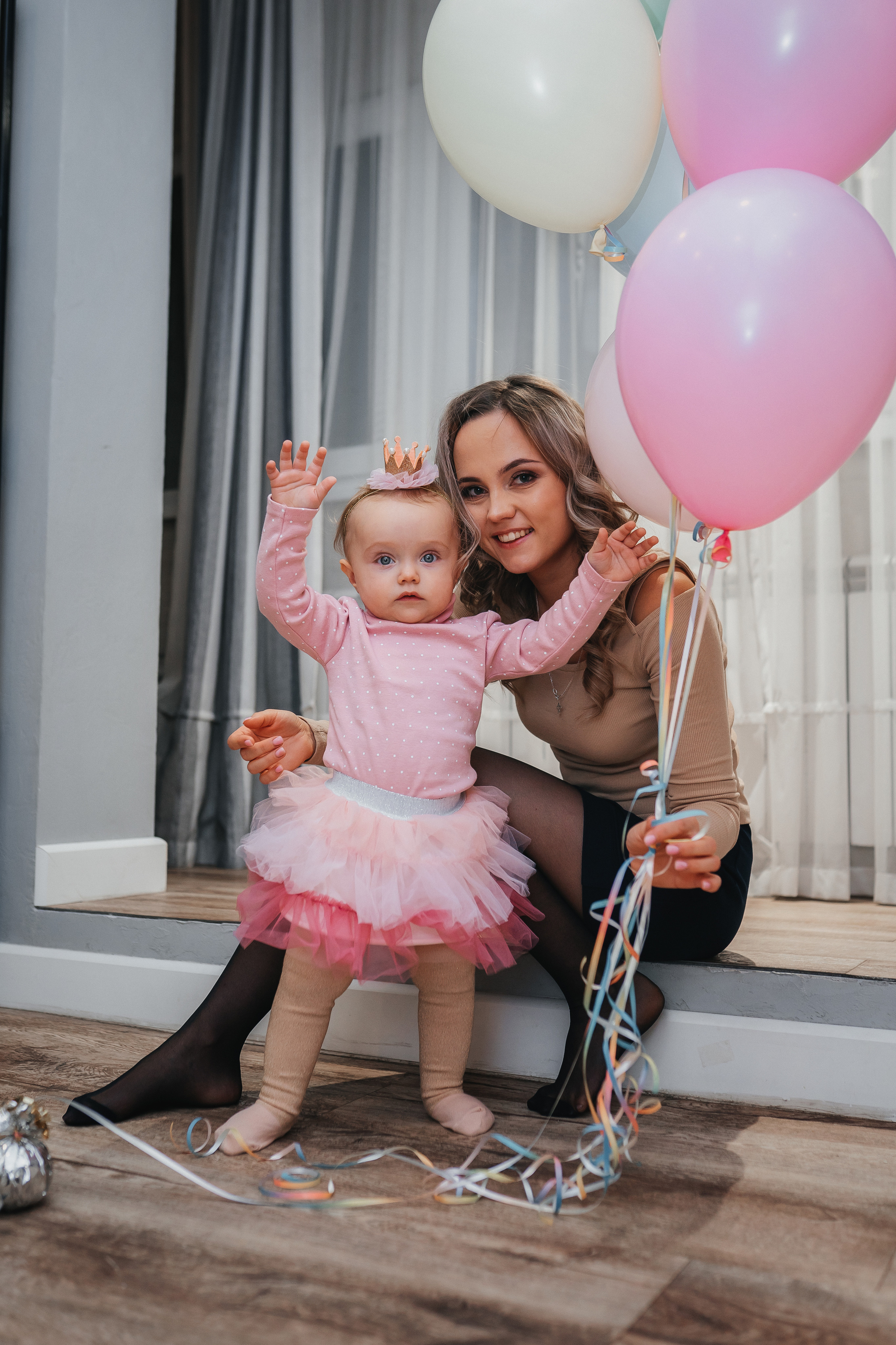 Годик Алисы дома. Семейный фотограф в Алматы Анжелика Али Номан