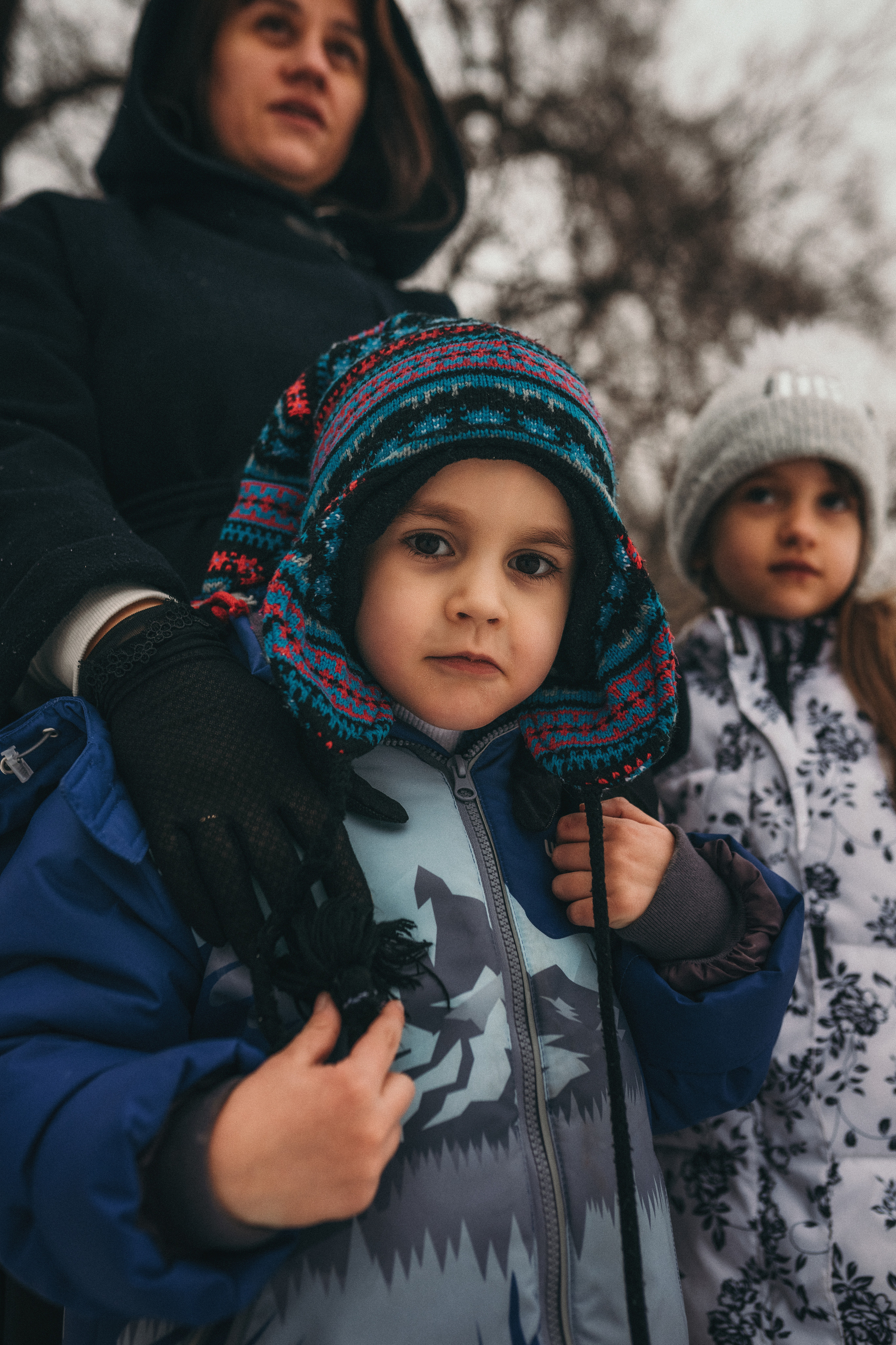 Борис, Оля и дети. Семейный фотограф в Алматы Анжелика Али Номан