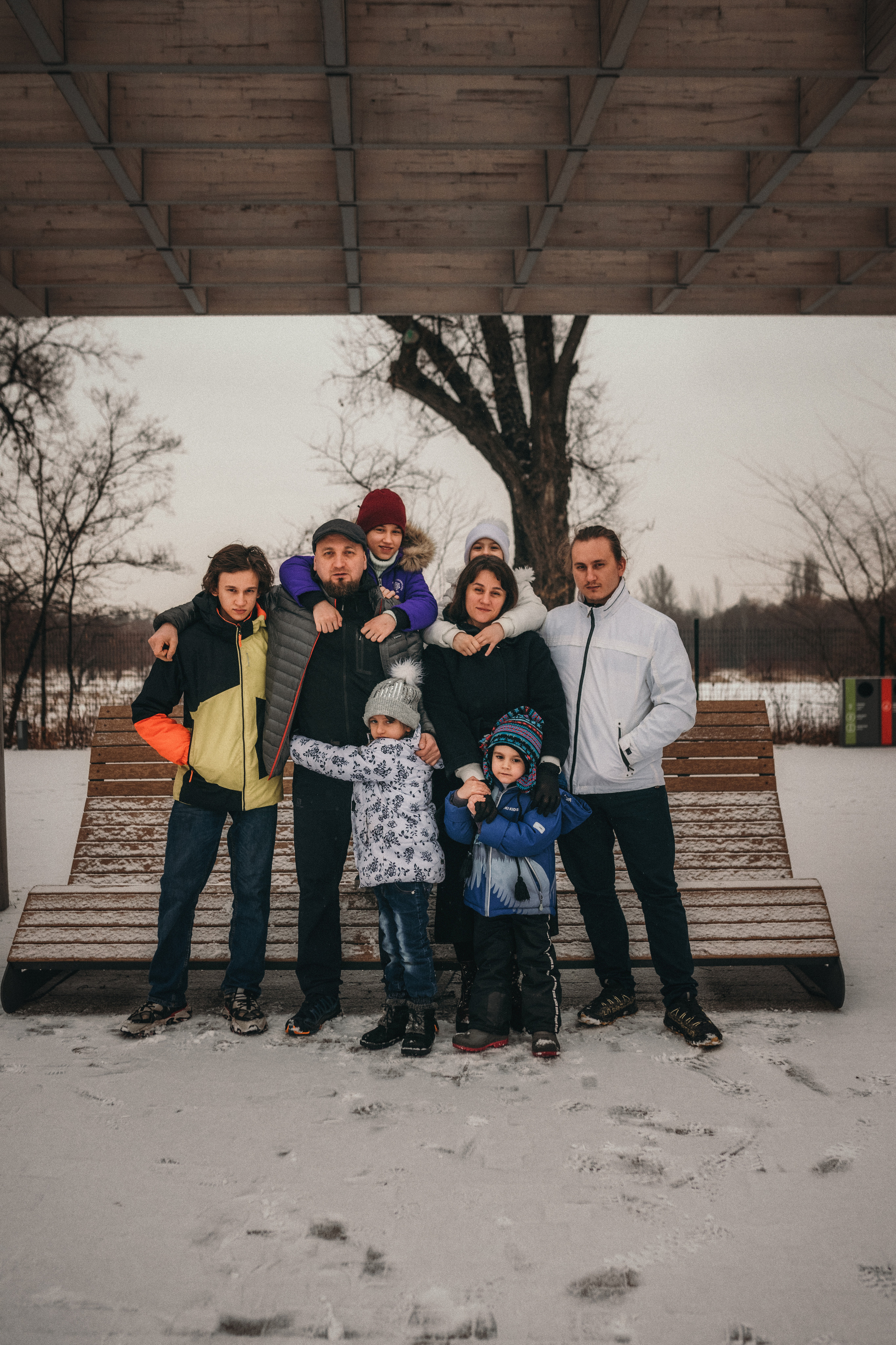 Борис, Оля и дети. Семейный фотограф в Алматы Анжелика Али Номан