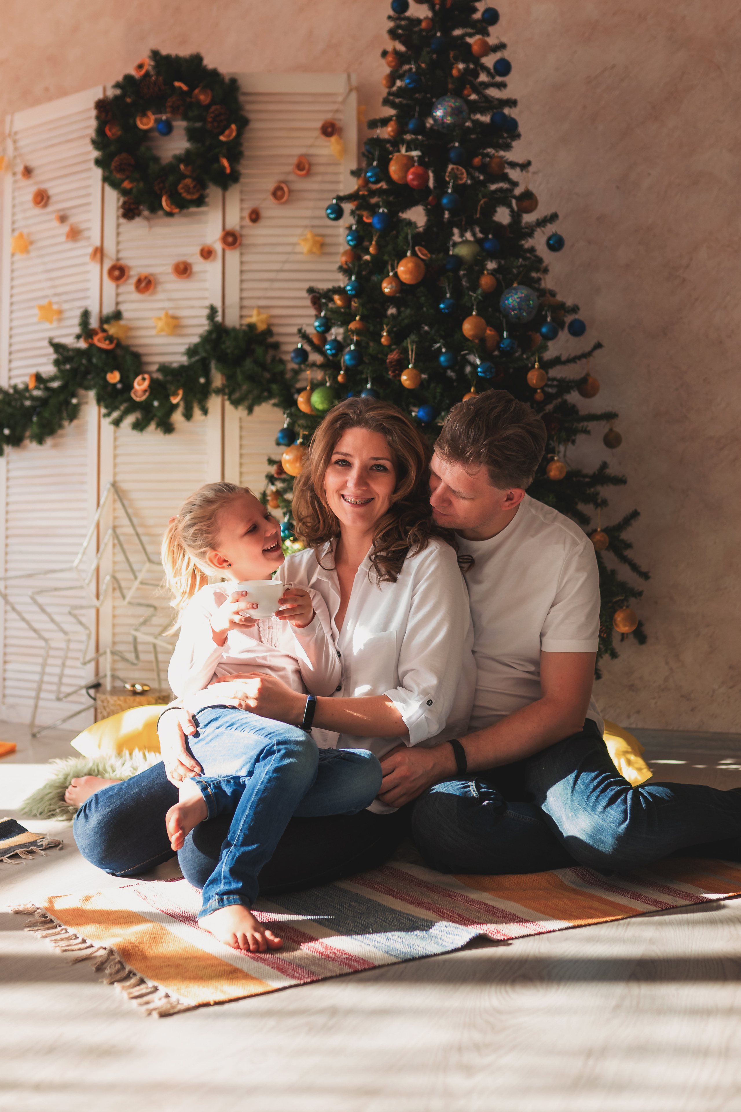 Миша, Настя, Полина и Леша. Семейный фотограф в Алматы Анжелика Али Номан