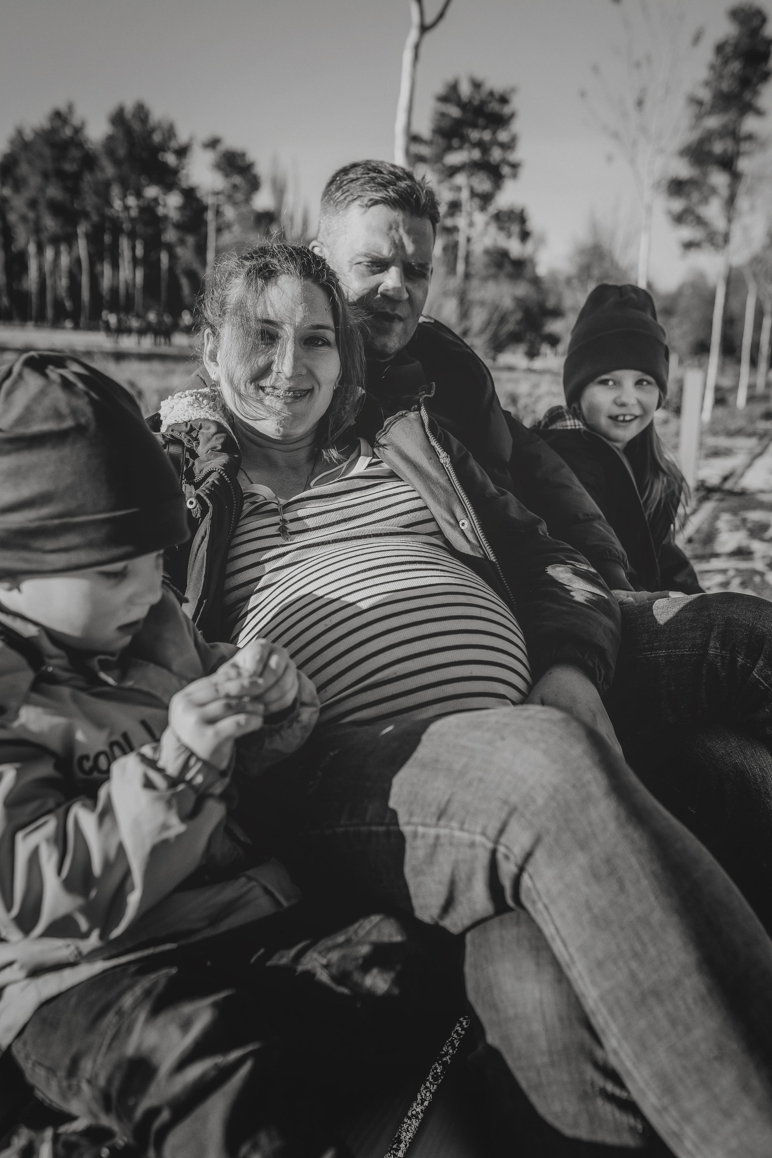 Осень в ботсаду. Семейный фотограф в Алматы Анжелика Али Номан