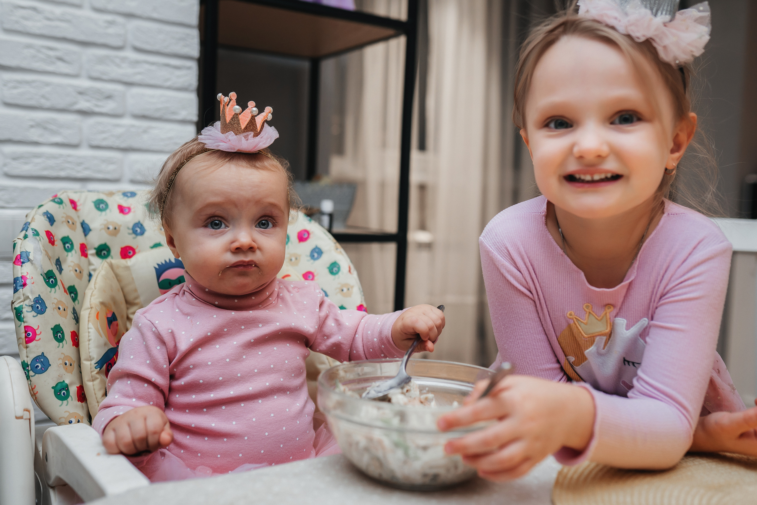 Годик Алисы дома. Семейный фотограф в Алматы Анжелика Али Номан