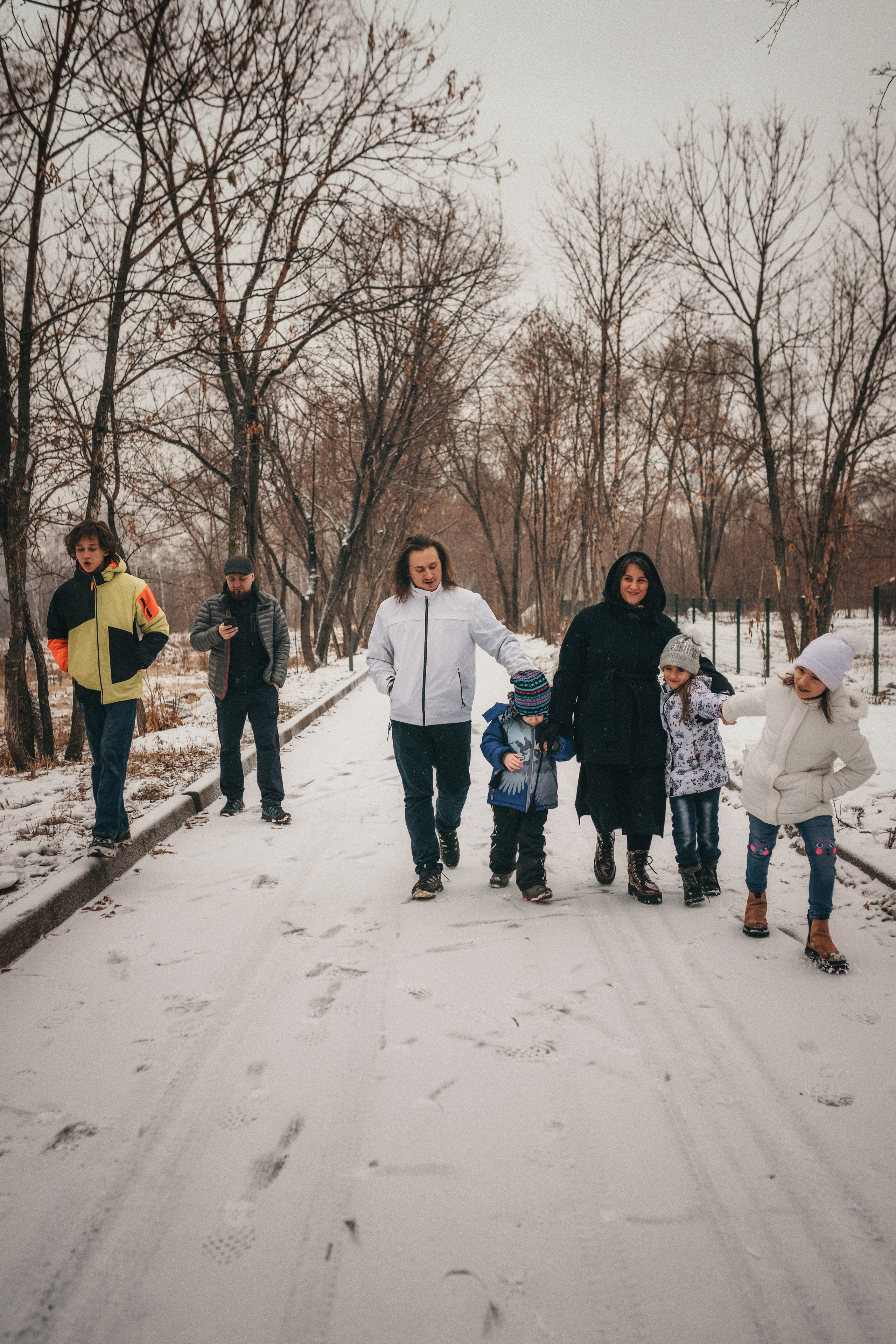 Борис, Оля и дети. Семейный фотограф в Алматы Анжелика Али Номан