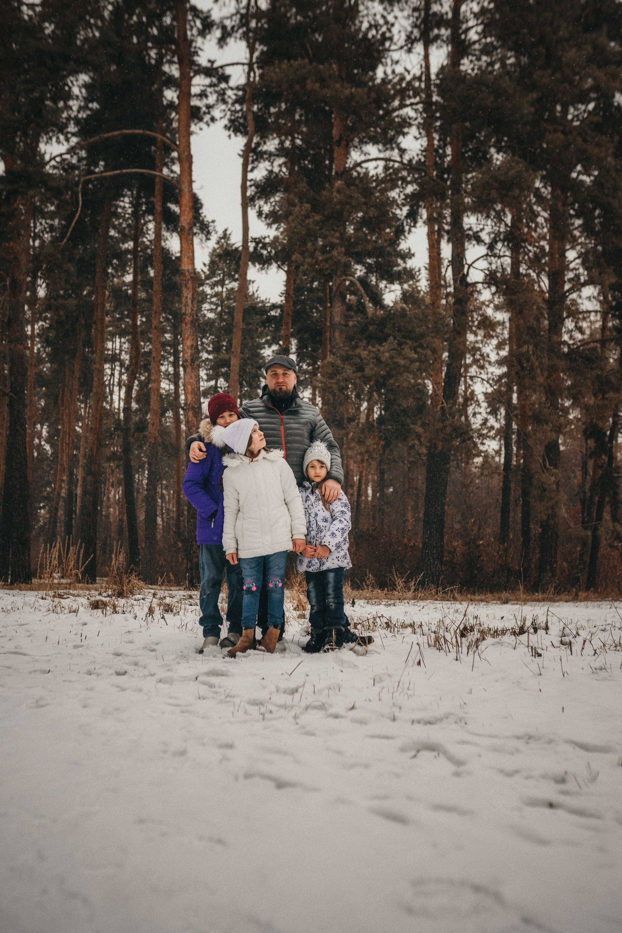 Борис, Оля и дети. Семейный фотограф в Алматы Анжелика Али Номан