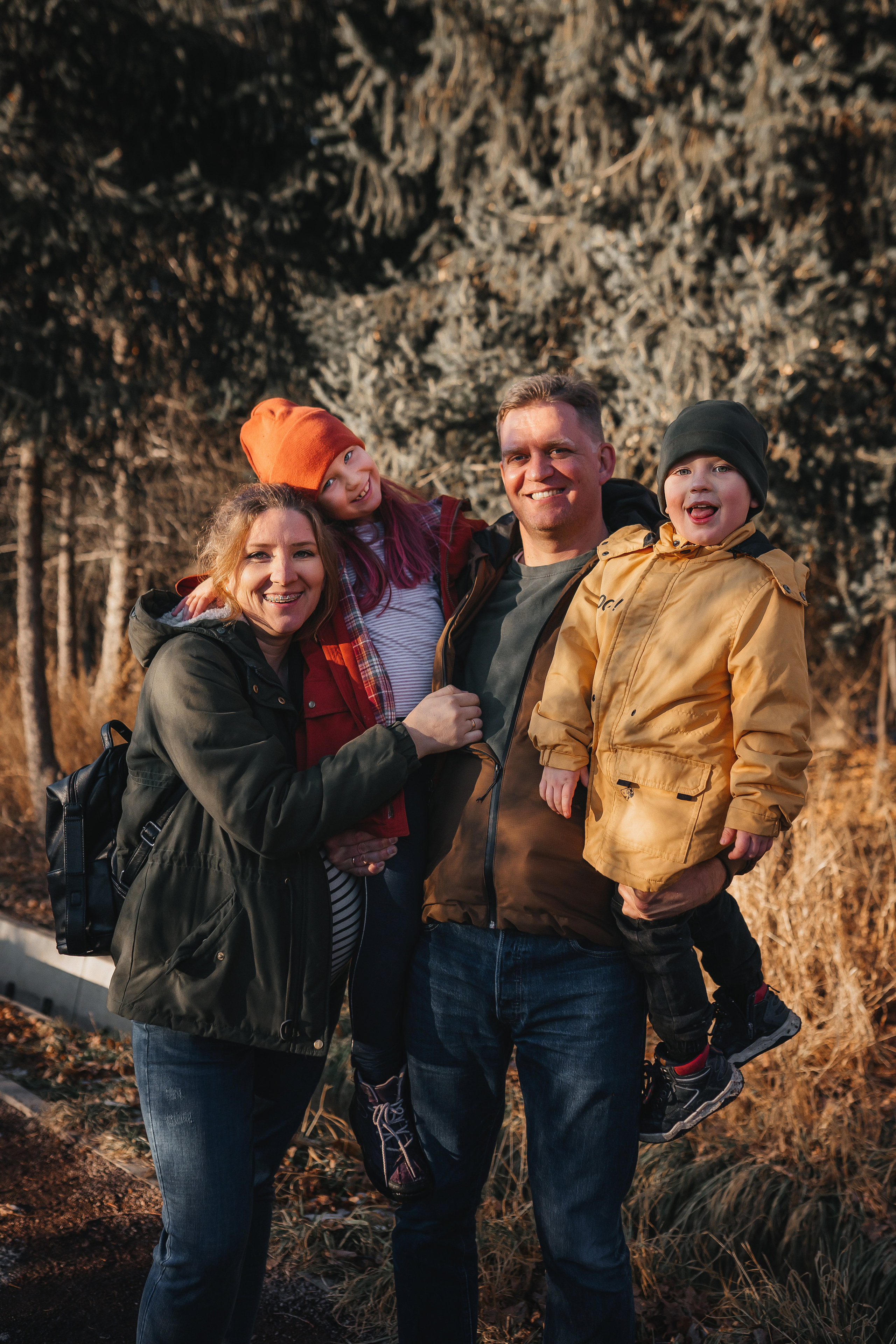 Осень в ботсаду. Семейный фотограф в Алматы Анжелика Али Номан