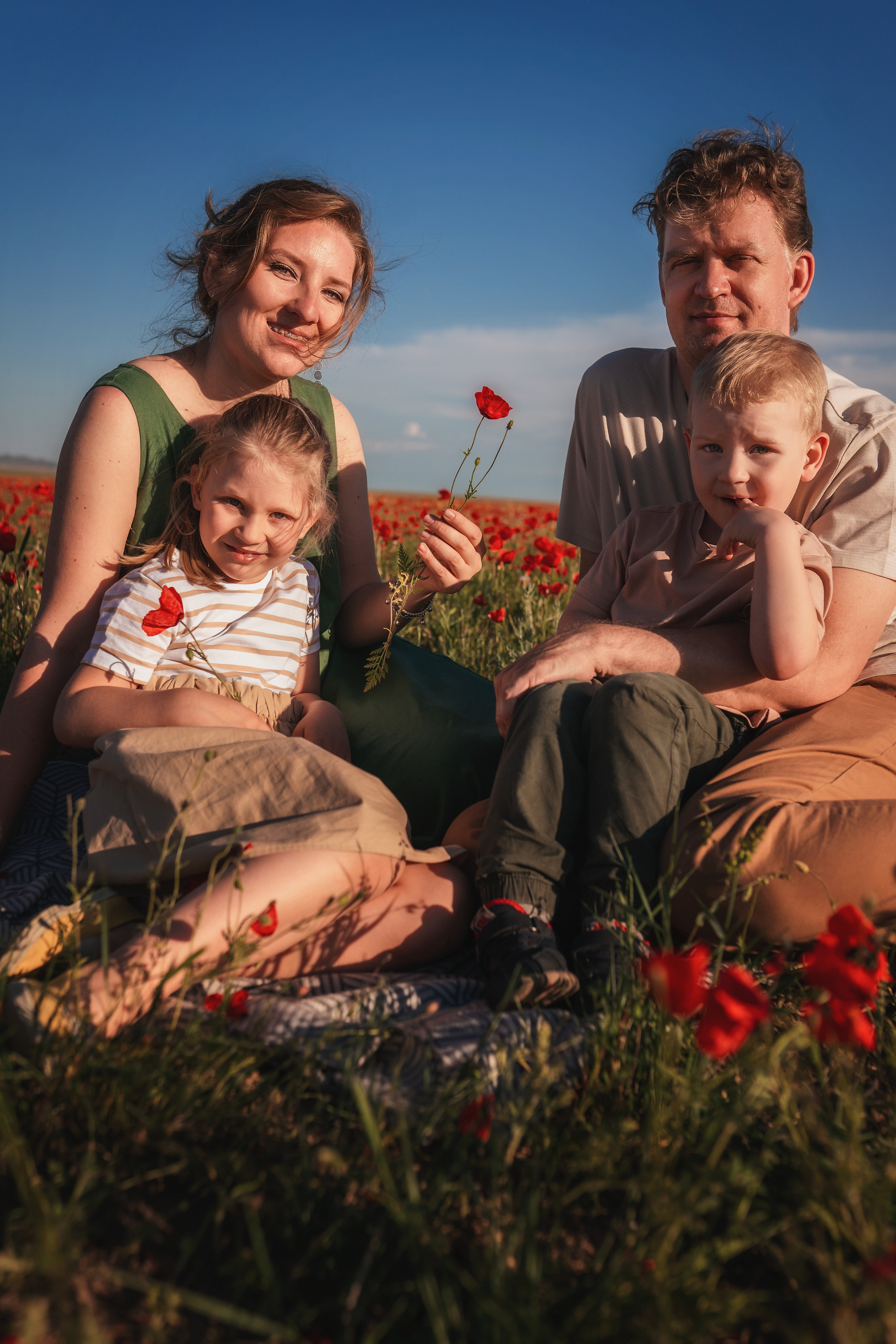 Маки. Семейный фотограф в Алматы Анжелика Али Номан