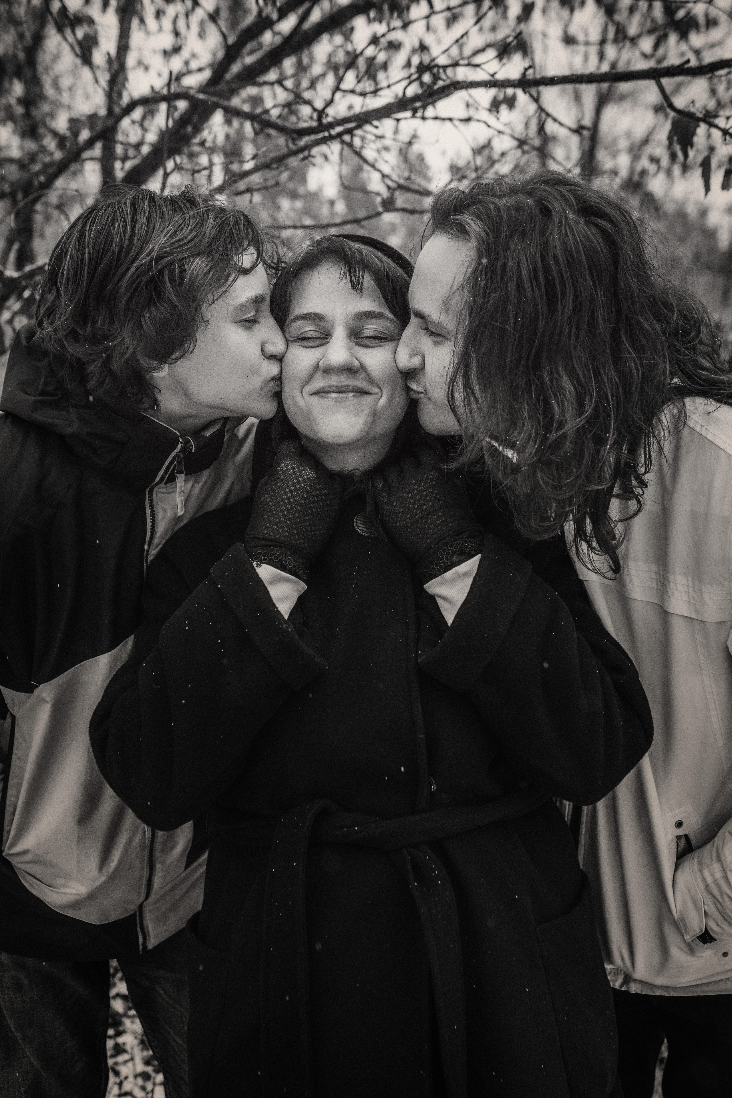 Борис, Оля и дети. Семейный фотограф в Алматы Анжелика Али Номан