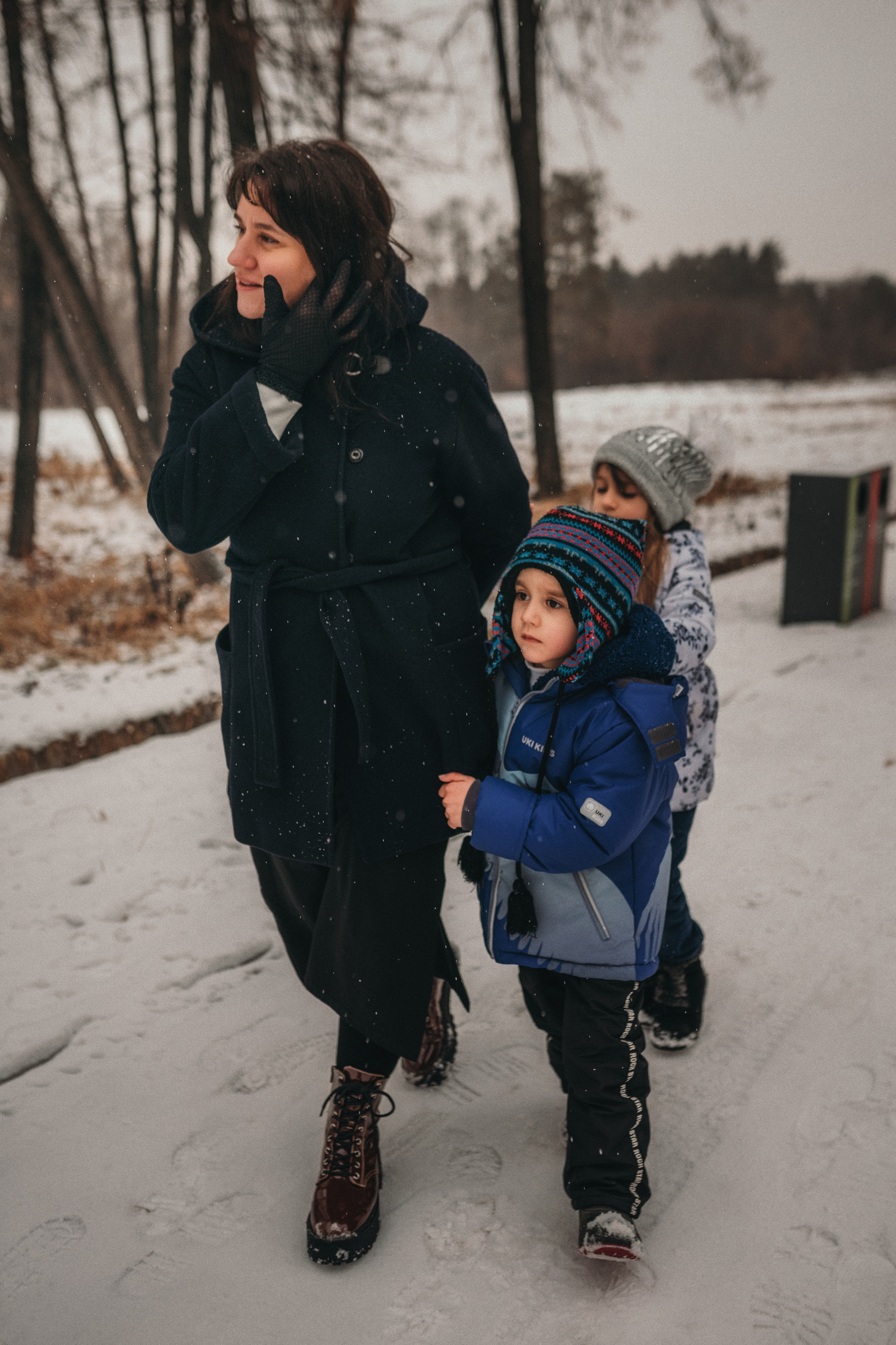 Борис, Оля и дети. Семейный фотограф в Алматы Анжелика Али Номан