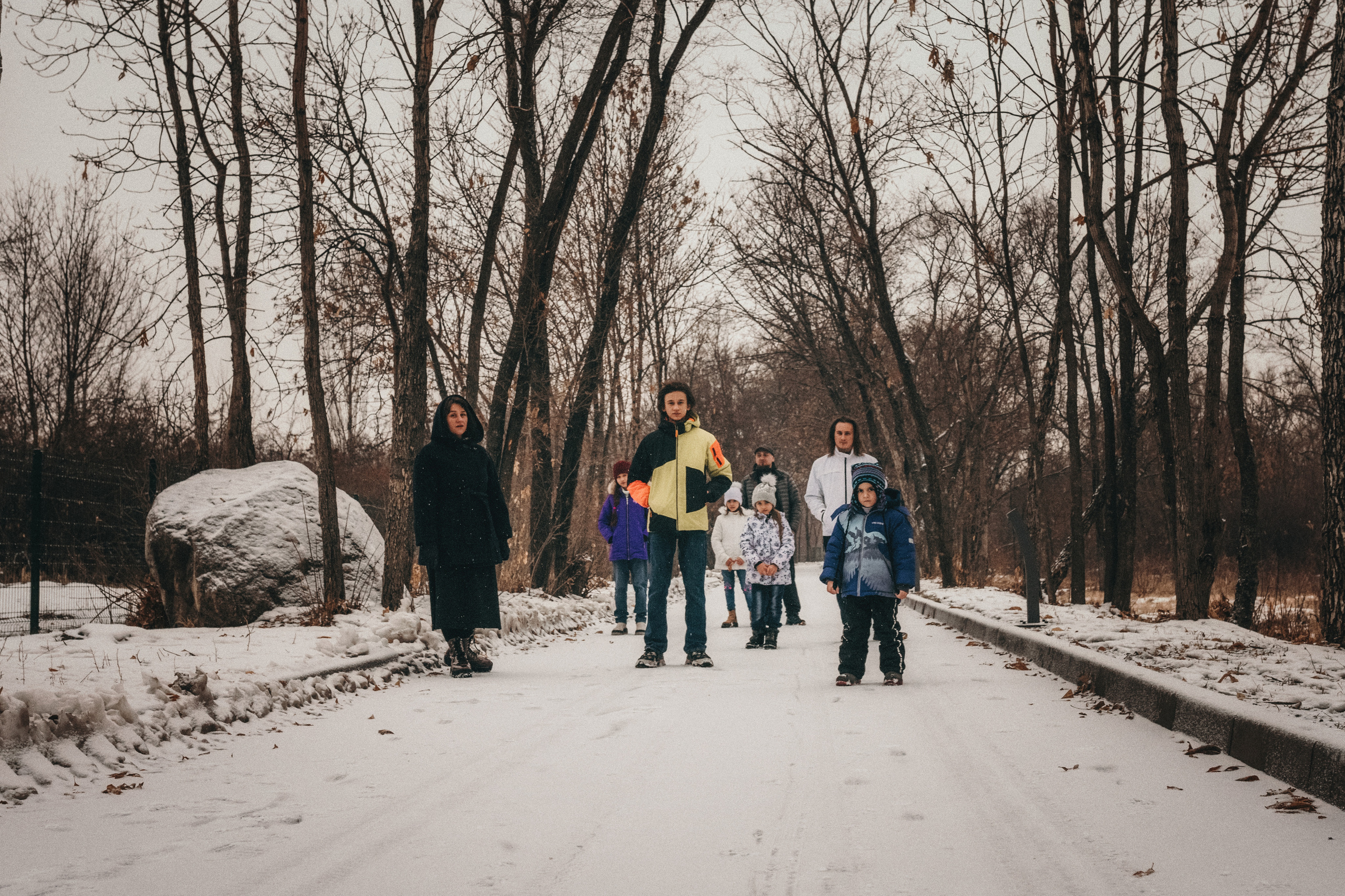 Борис, Оля и дети. Семейный фотограф в Алматы Анжелика Али Номан
