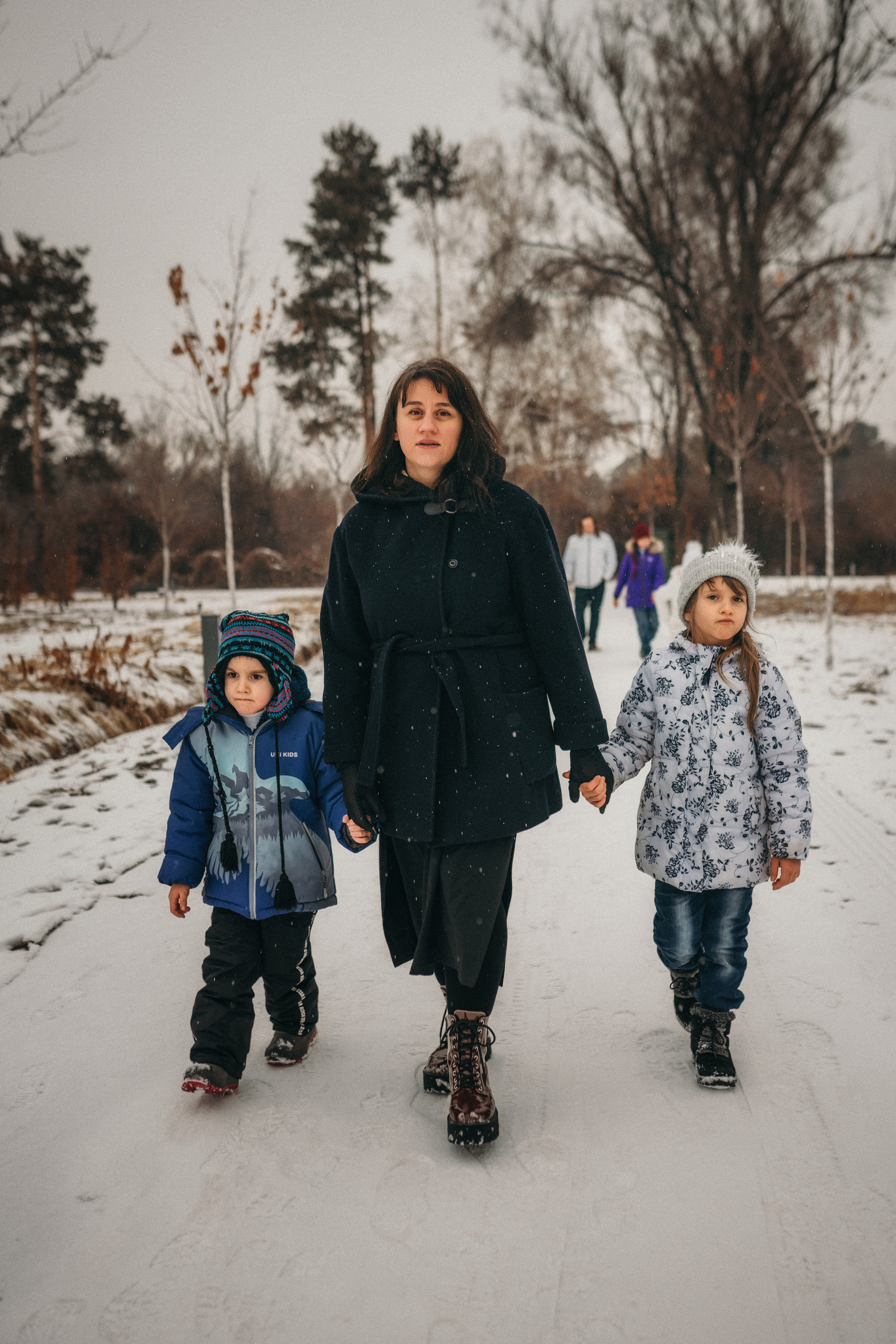 Борис, Оля и дети. Семейный фотограф в Алматы Анжелика Али Номан