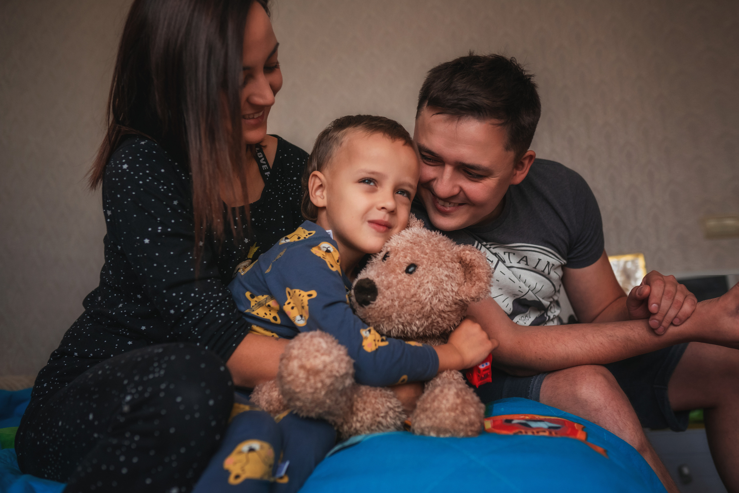 Дима, Алиса, Тёма. Семейный фотограф в Алматы Анжелика Али Номан