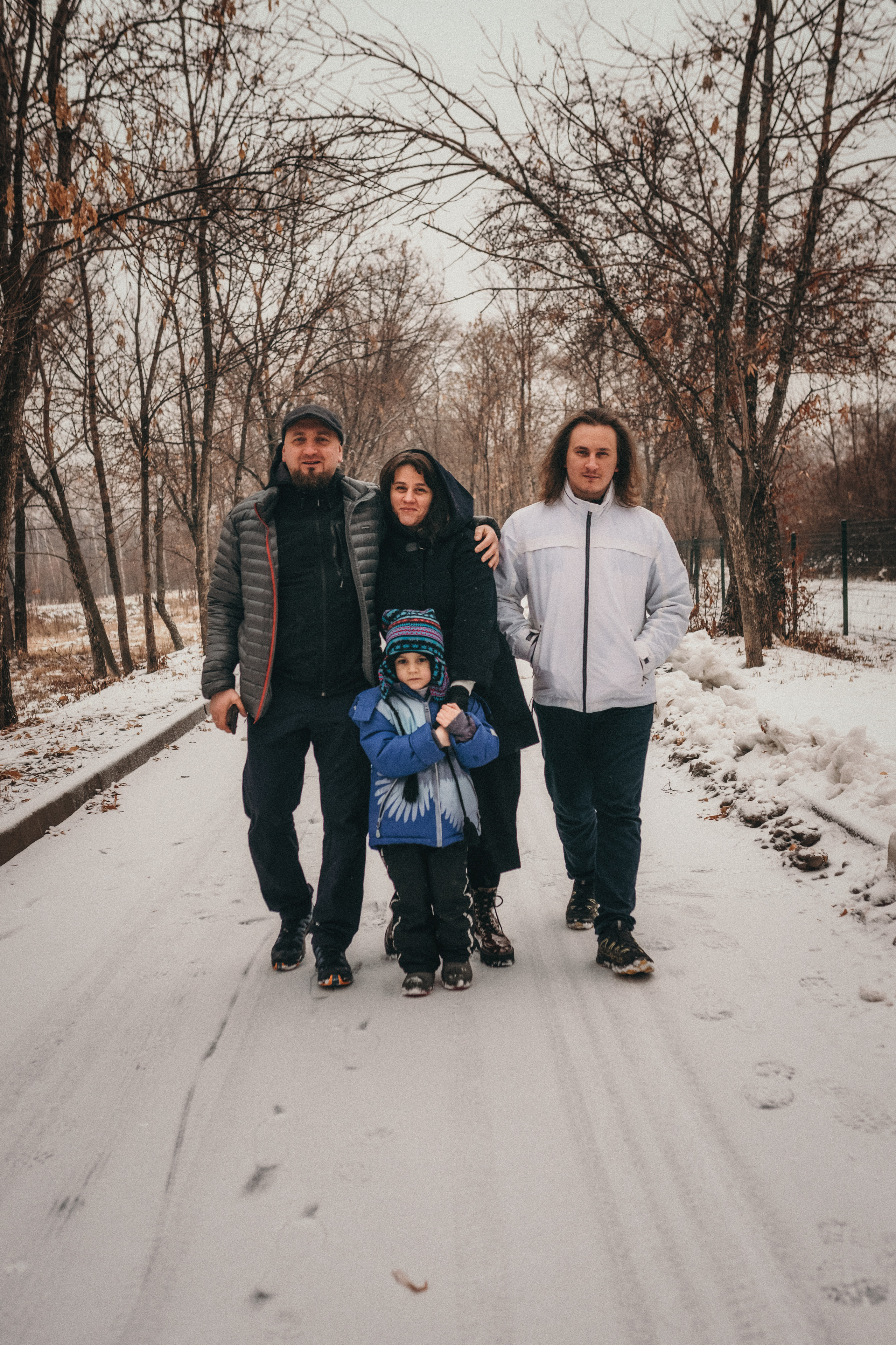 Борис, Оля и дети. Семейный фотограф в Алматы Анжелика Али Номан