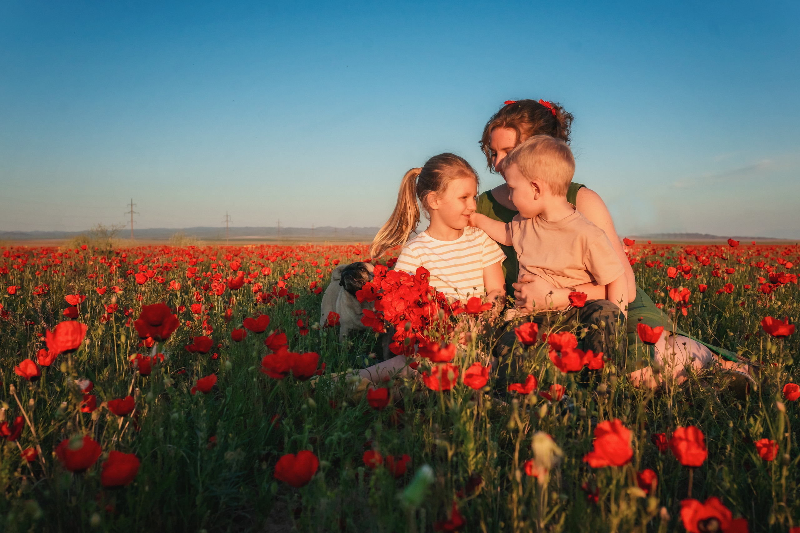 Маки. Семейный фотограф в Алматы Анжелика Али Номан
