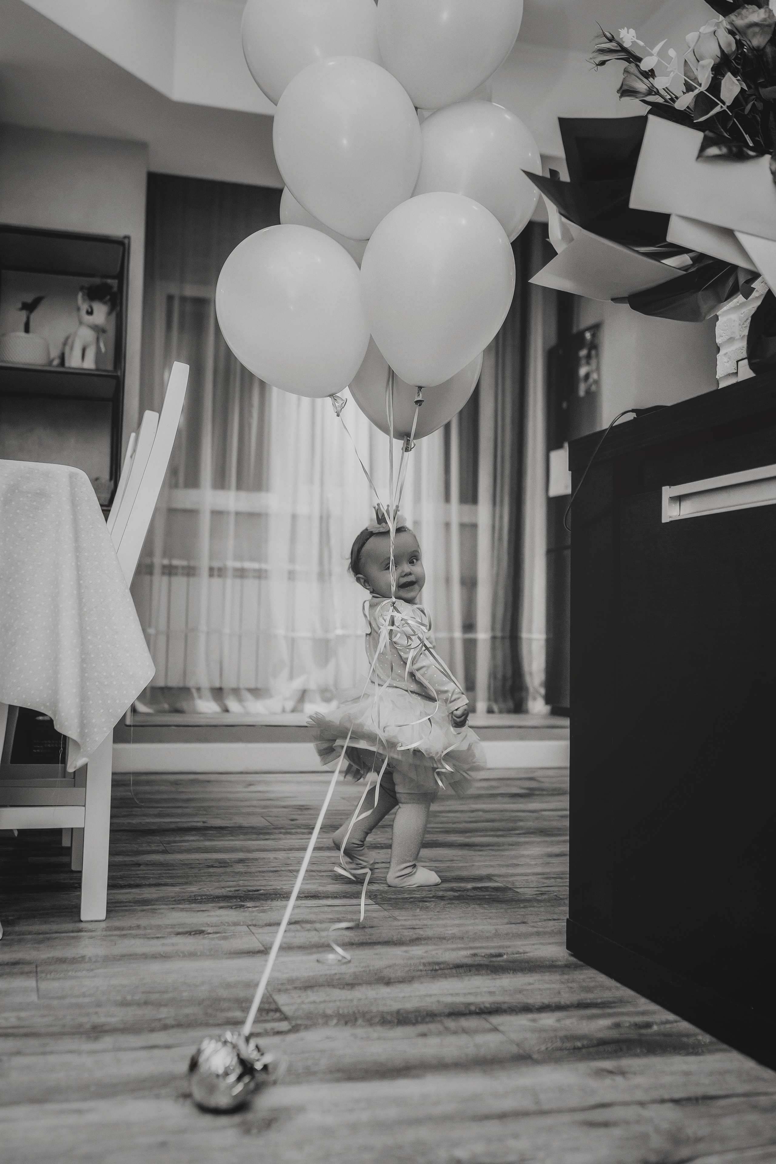 Годик Алисы дома. Семейный фотограф в Алматы Анжелика Али Номан