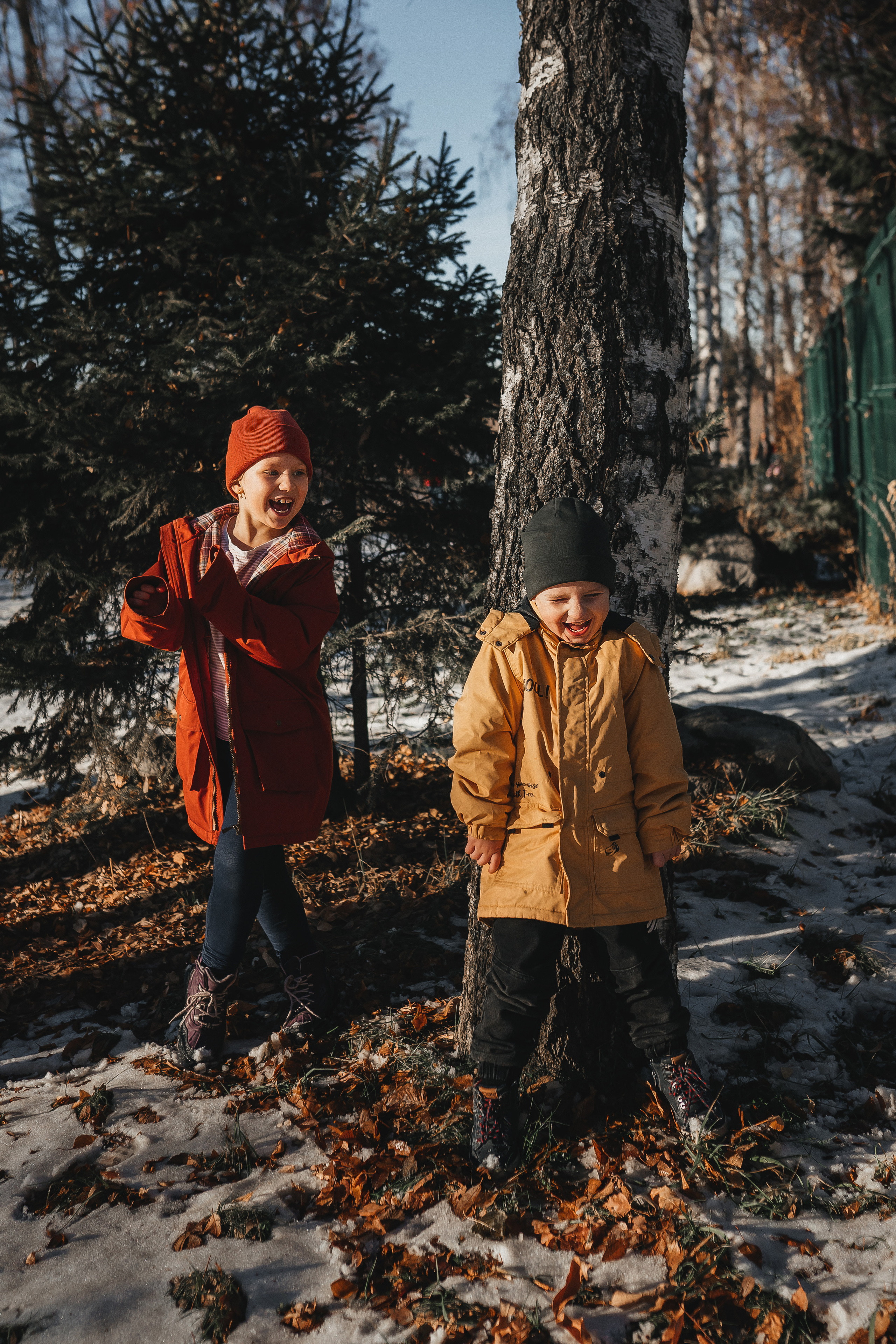 Осень в ботсаду. Семейный фотограф в Алматы Анжелика Али Номан