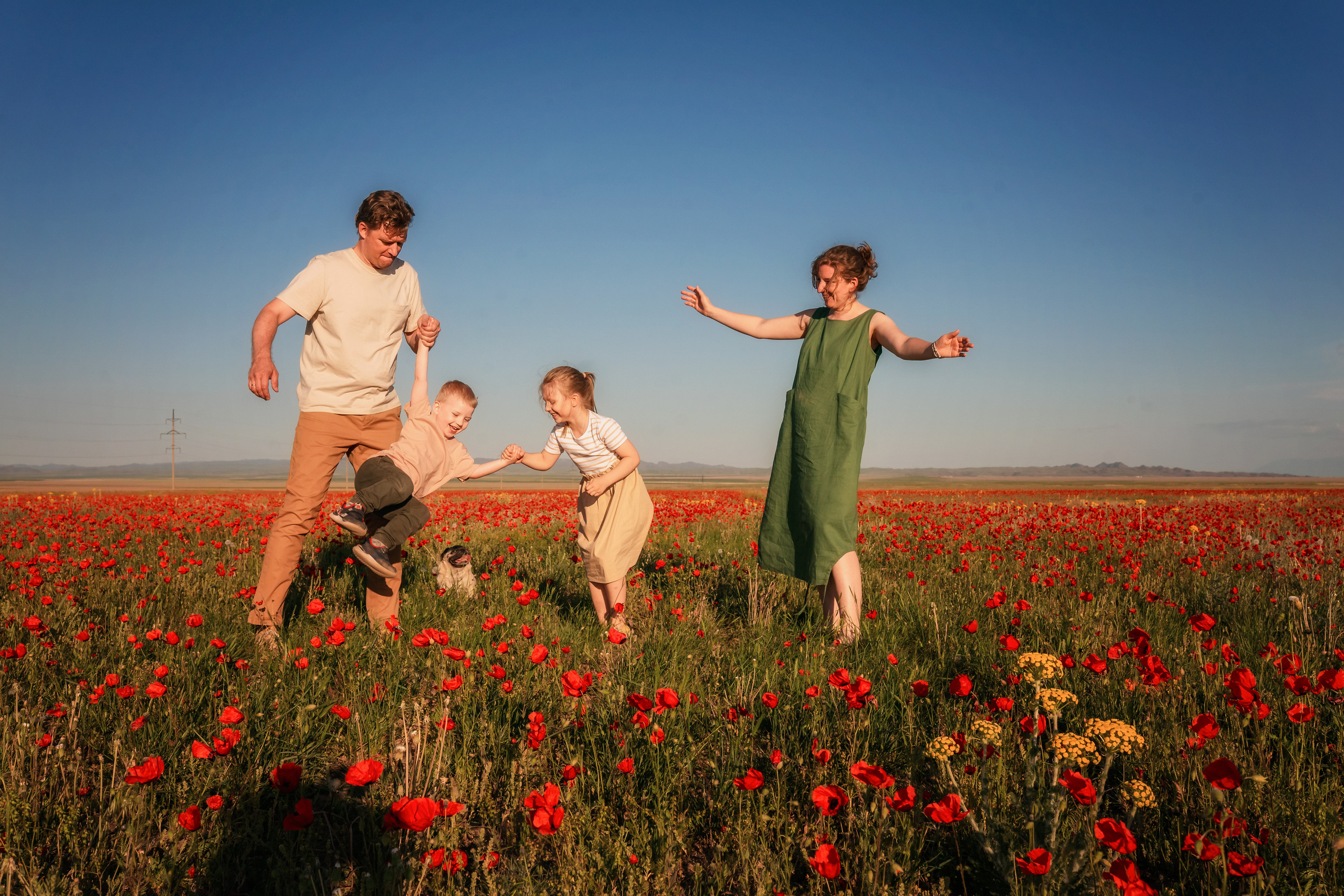 Маки. Семейный фотограф в Алматы Анжелика Али Номан