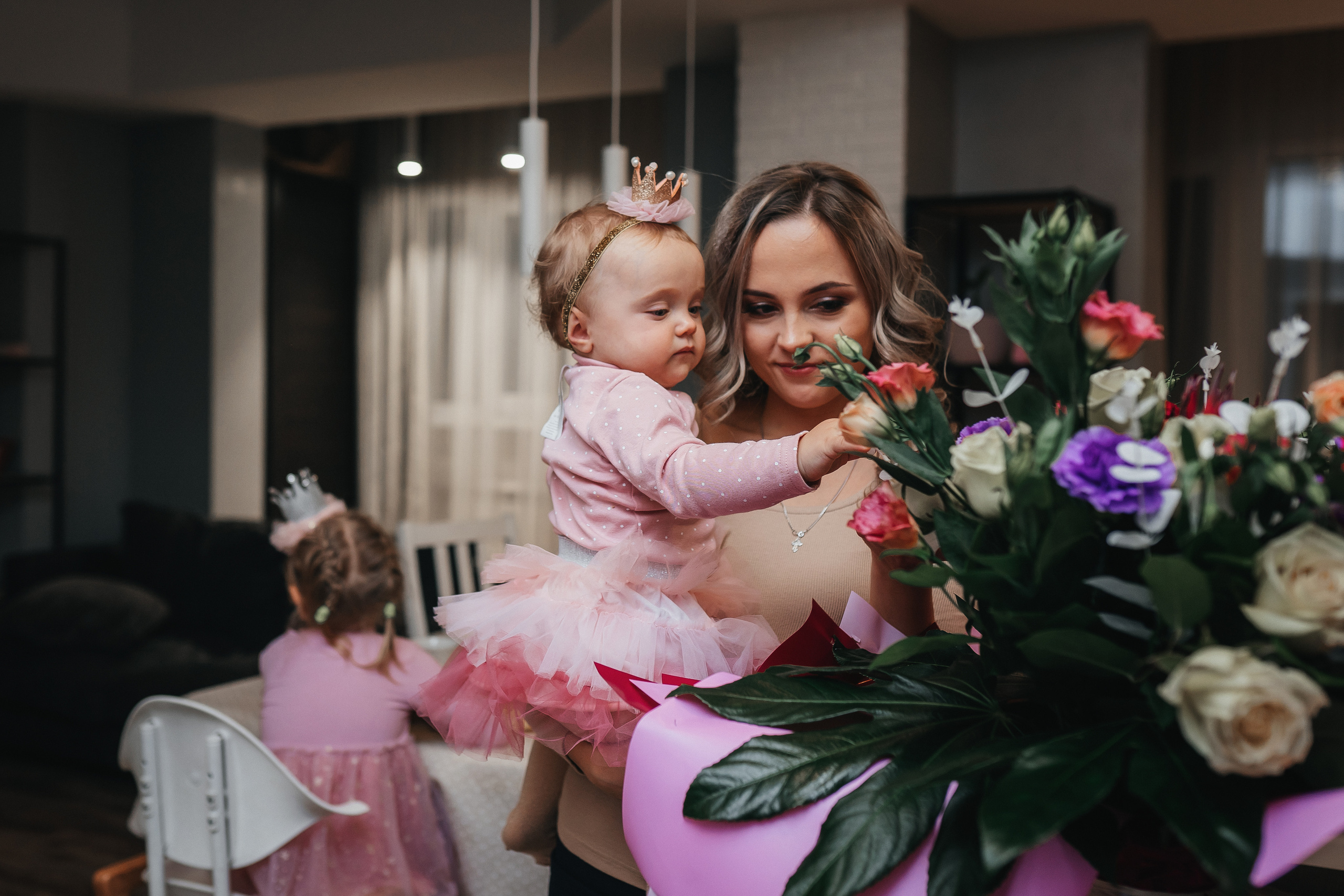 Годик Алисы дома. Семейный фотограф в Алматы Анжелика Али Номан