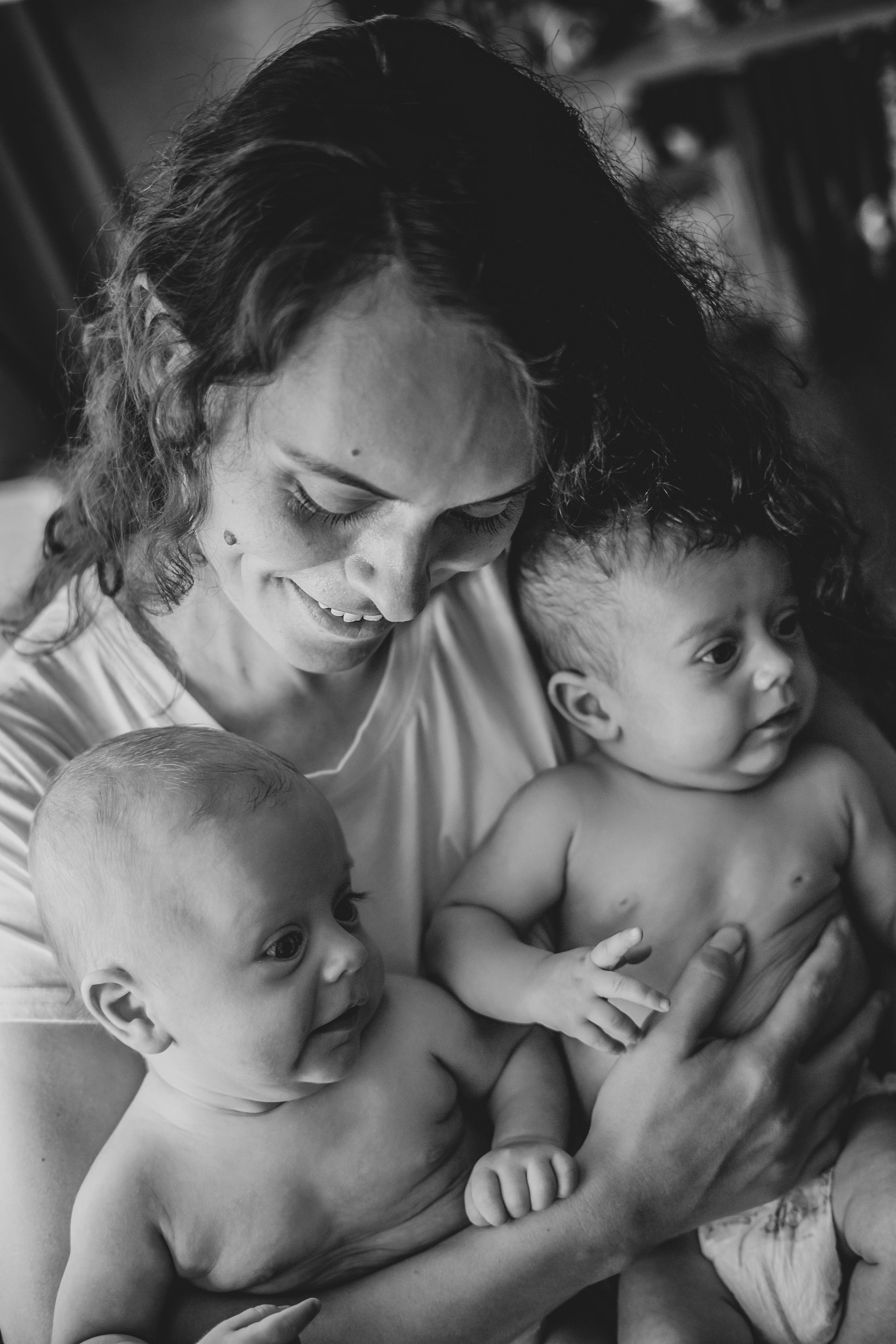 Марина и близнецы. Семейный фотограф в Алматы Анжелика Али Номан