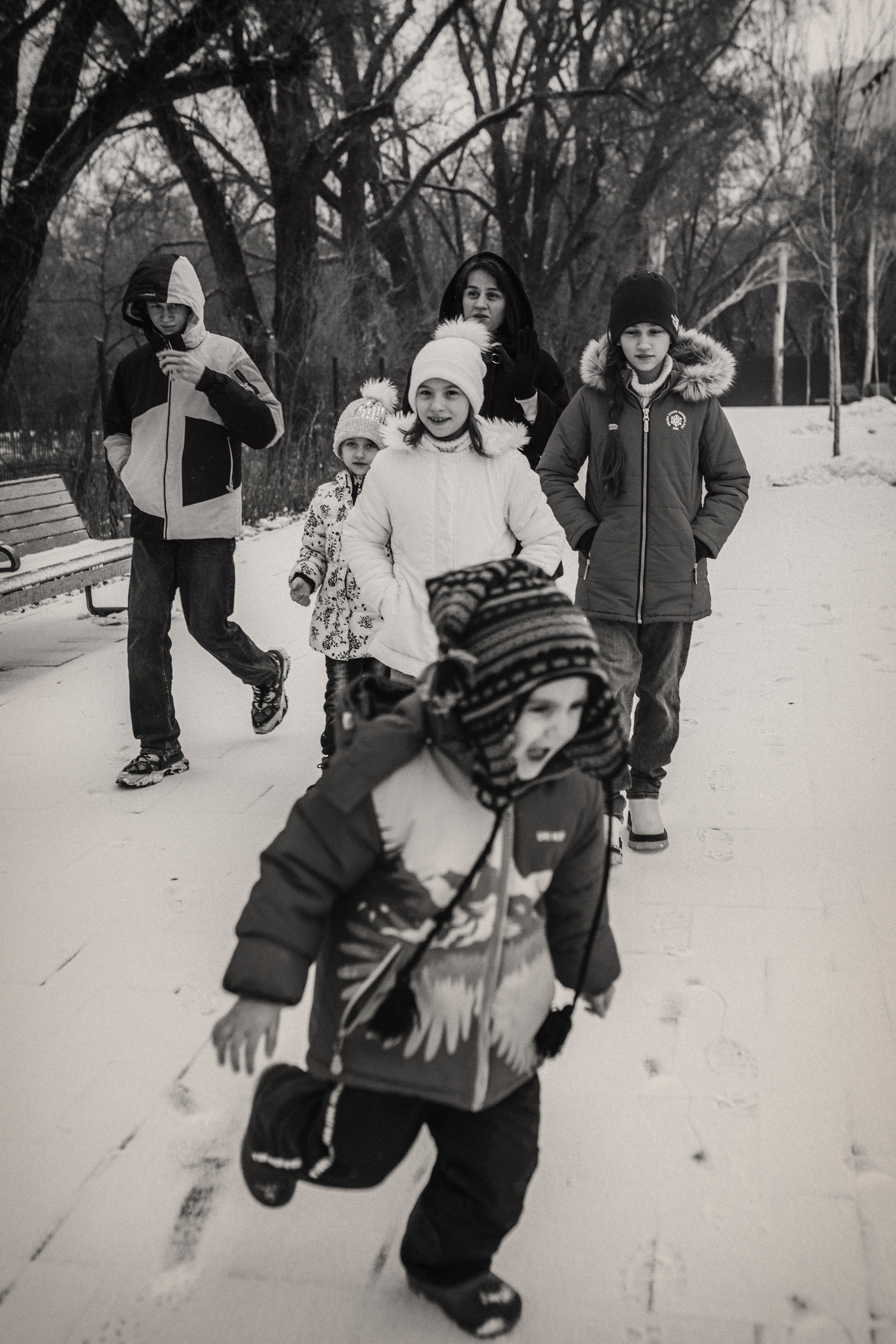 Борис, Оля и дети. Семейный фотограф в Алматы Анжелика Али Номан