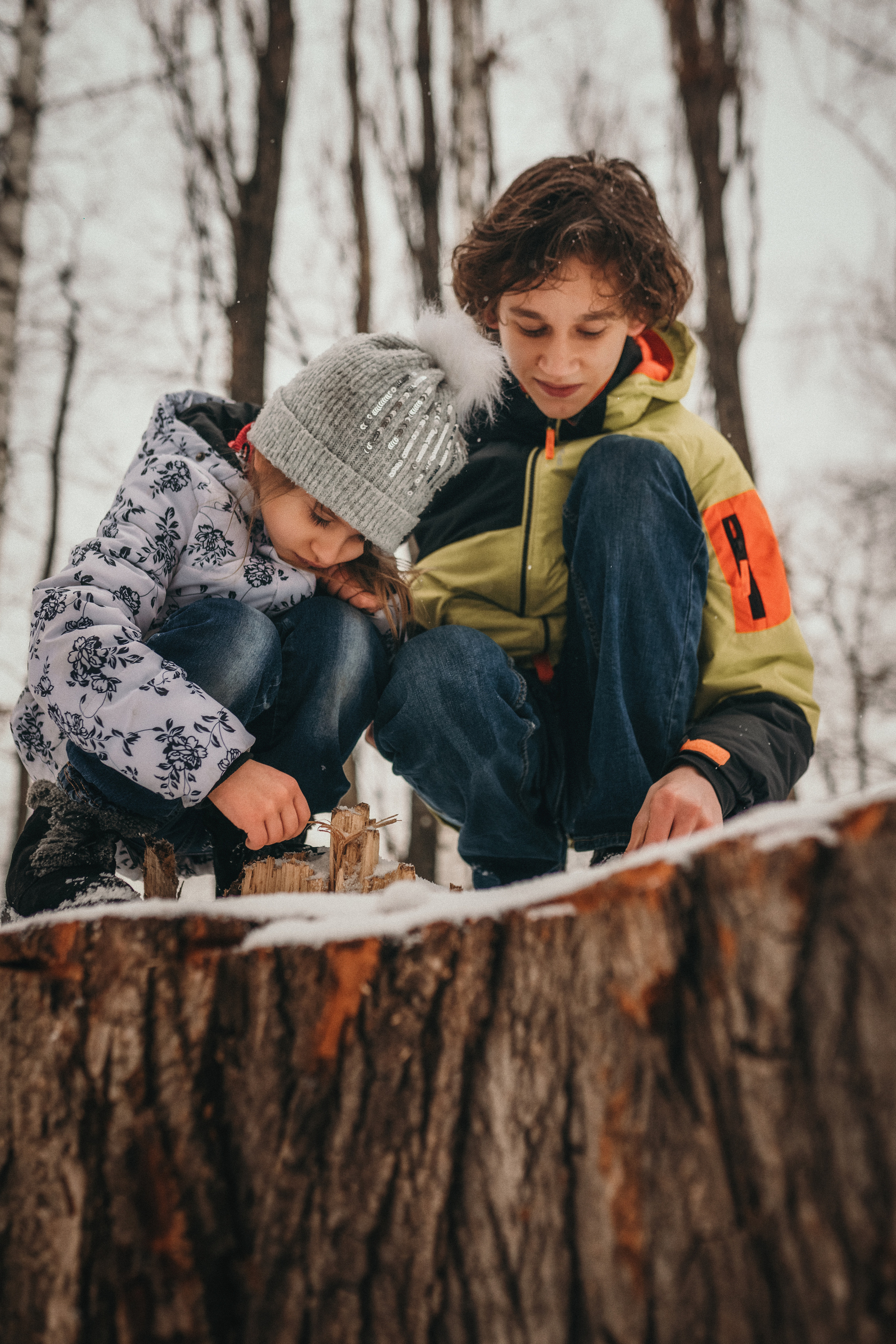 Борис, Оля и дети. Семейный фотограф в Алматы Анжелика Али Номан