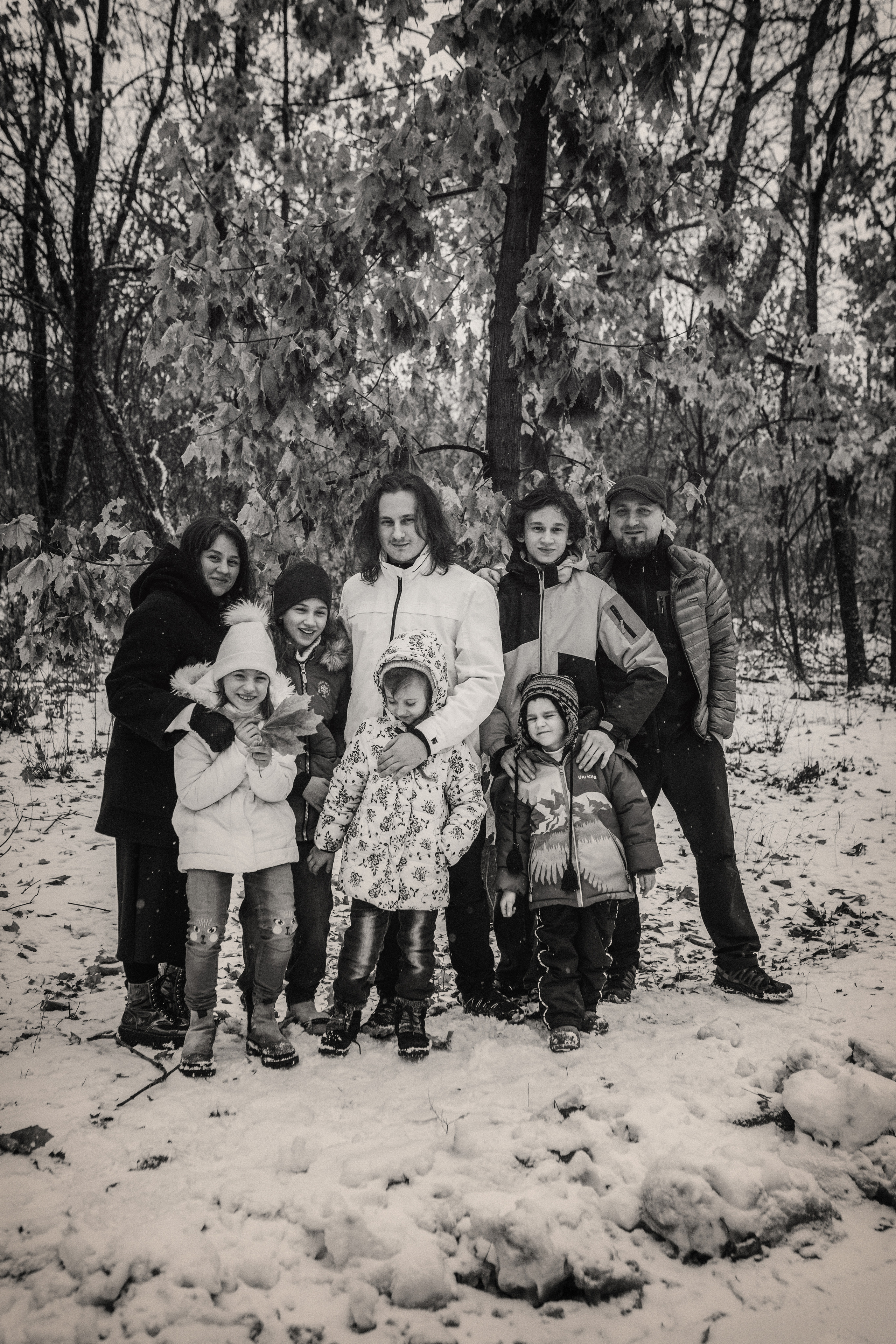 Борис, Оля и дети. Семейный фотограф в Алматы Анжелика Али Номан