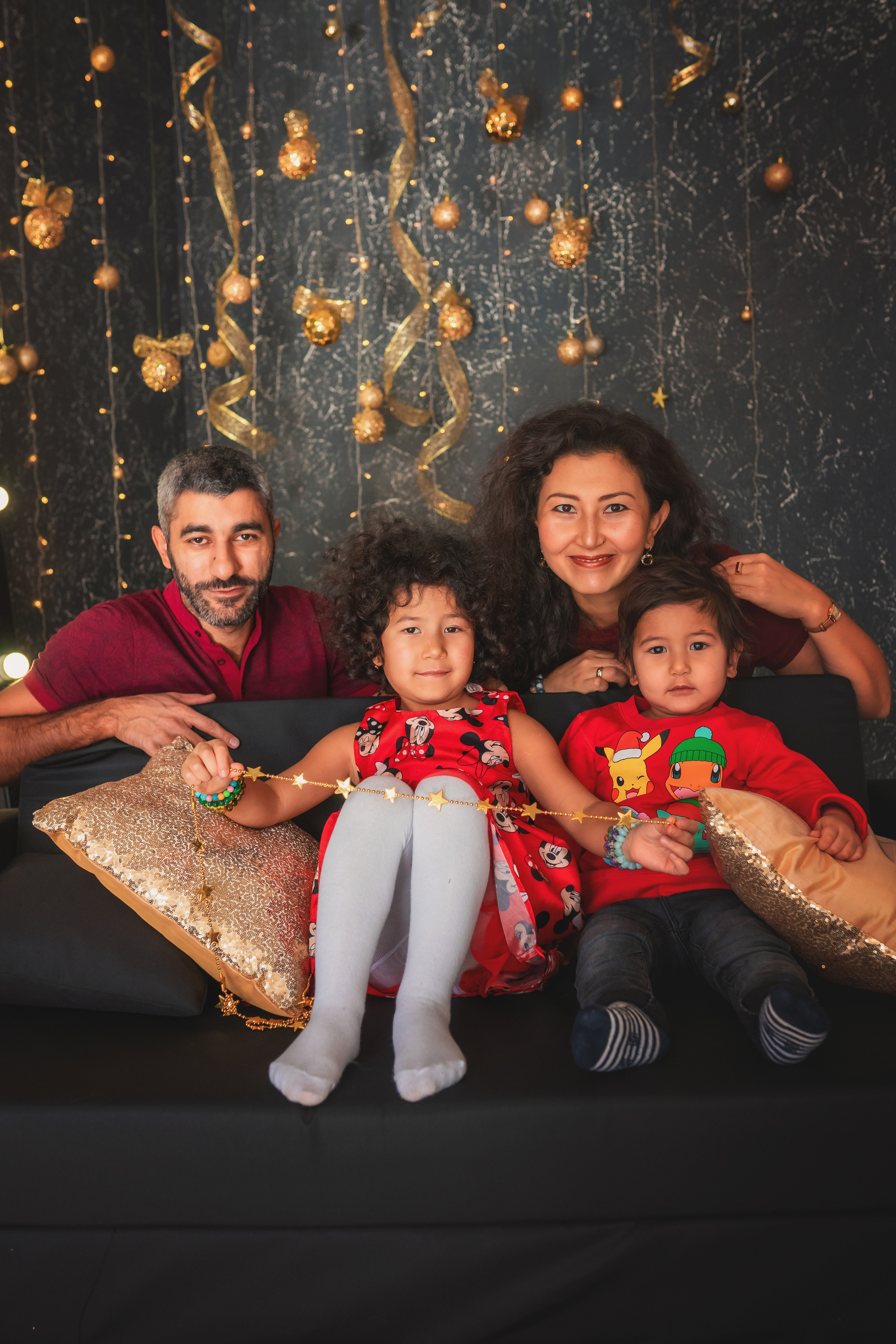 Умид, Малика, Сева, Муслим. Семейный фотограф в Алматы Анжелика Али Номан