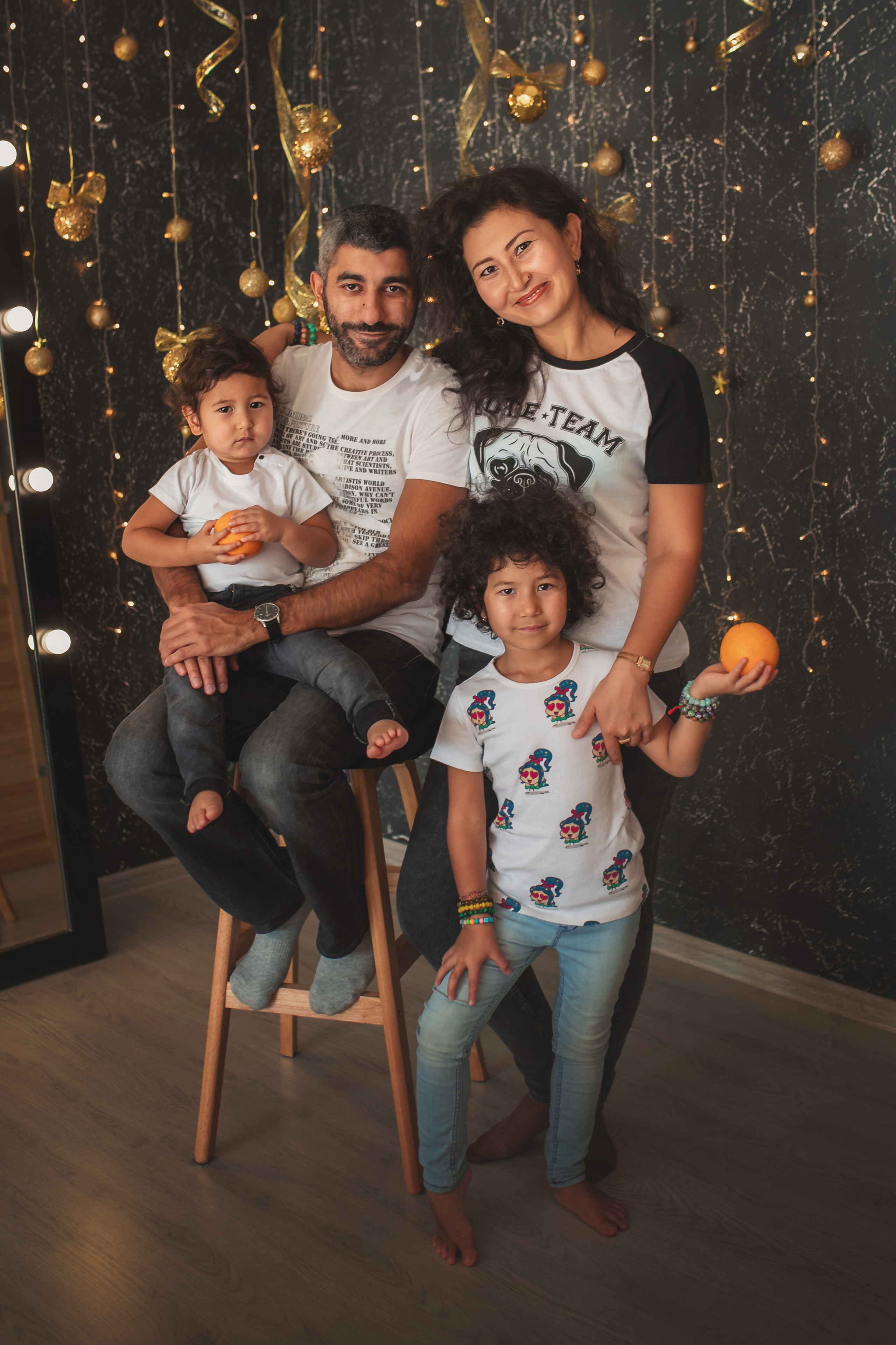 Умид, Малика, Сева, Муслим. Семейный фотограф в Алматы Анжелика Али Номан